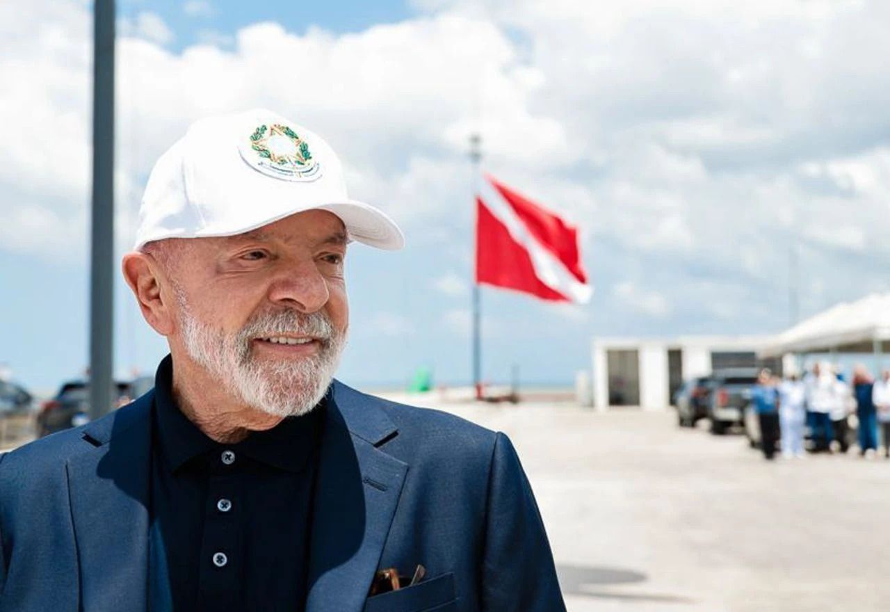 Lula em Belé, (PA), capital da COP30. Foto: Ricardo Stuckert / PR