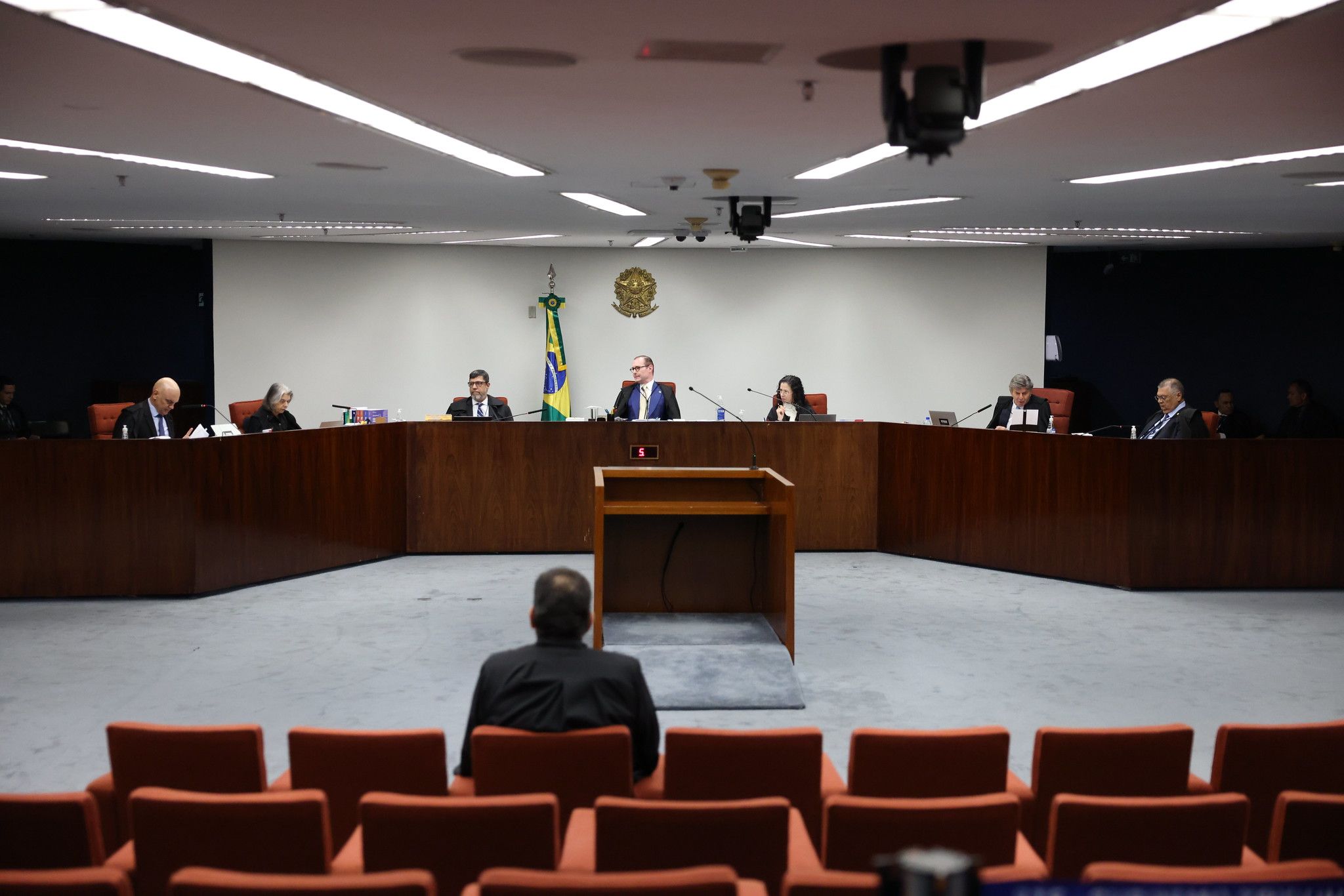 Primeira Turma do STF tornou Eduardo Bolsonaro réu | Foto: Gustavo Moreno/STF