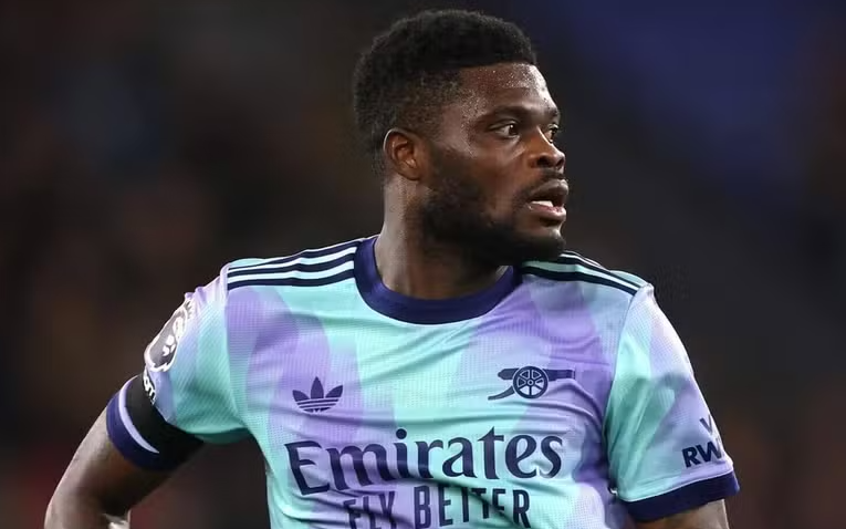 Partey &eacute; um dos nomes mais experientes do elenco de Gana e pe&ccedil;a importante no meio-campo da equipe.| Foto: Athletic UK