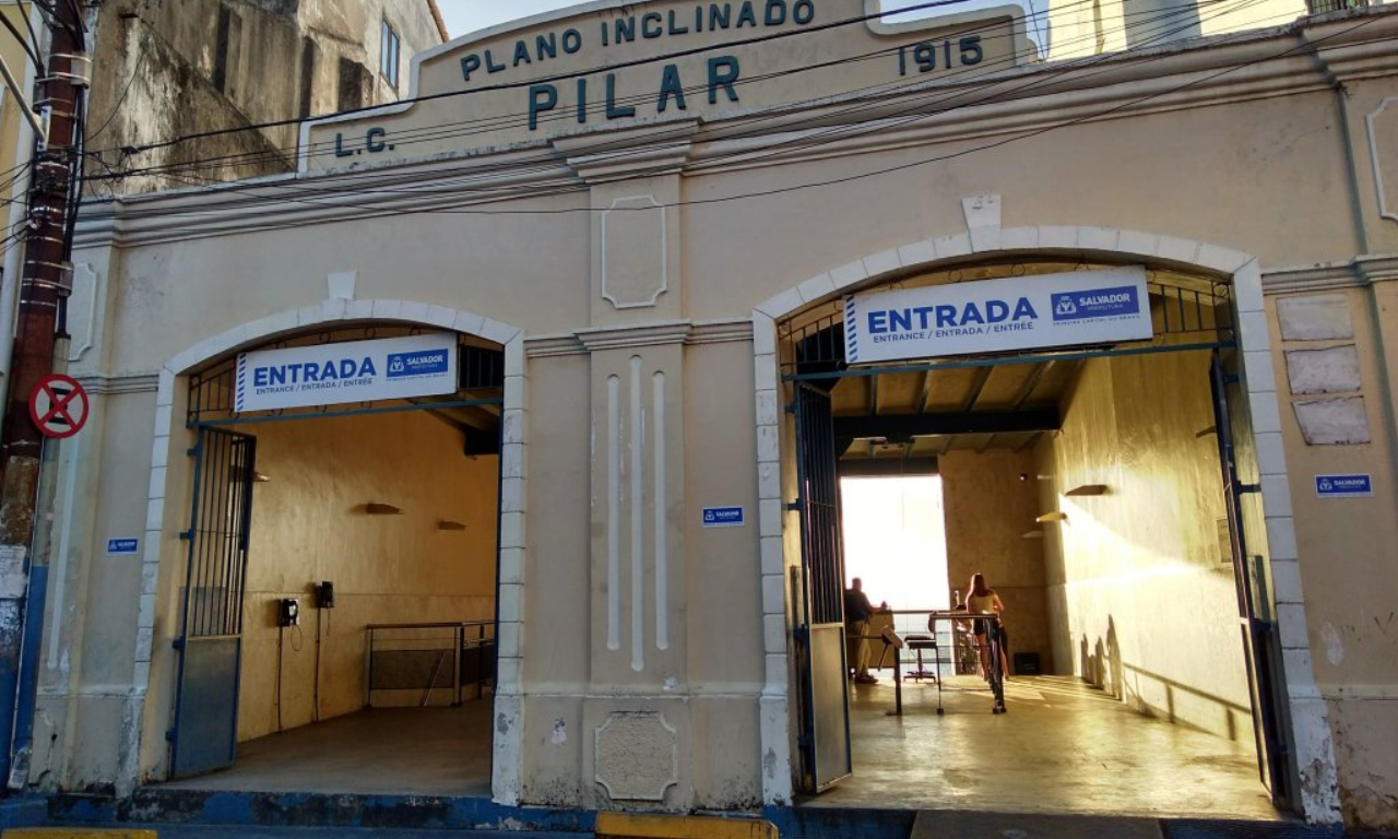 O Plano Inclinado Pilar tamb&eacute;m ficar&aacute; sem funcionar durante todo o per&iacute;odo. | Foto: Divulga&ccedil;&atilde;o