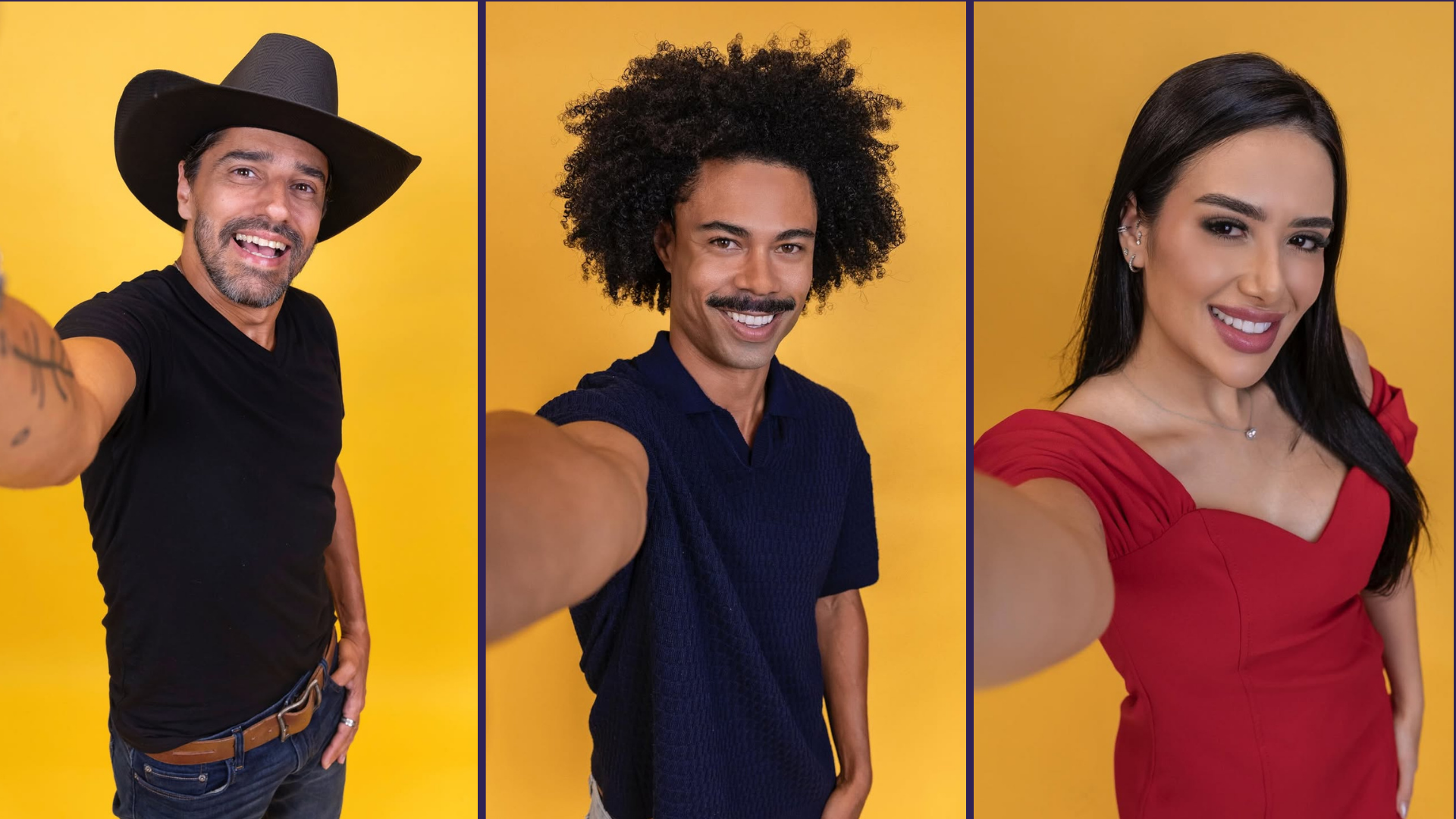 A decis&atilde;o sobre qual brother vai para o Pared&atilde;o Falso do BBB 26 ainda n&atilde;o foi definida. | Fotos: Gshow