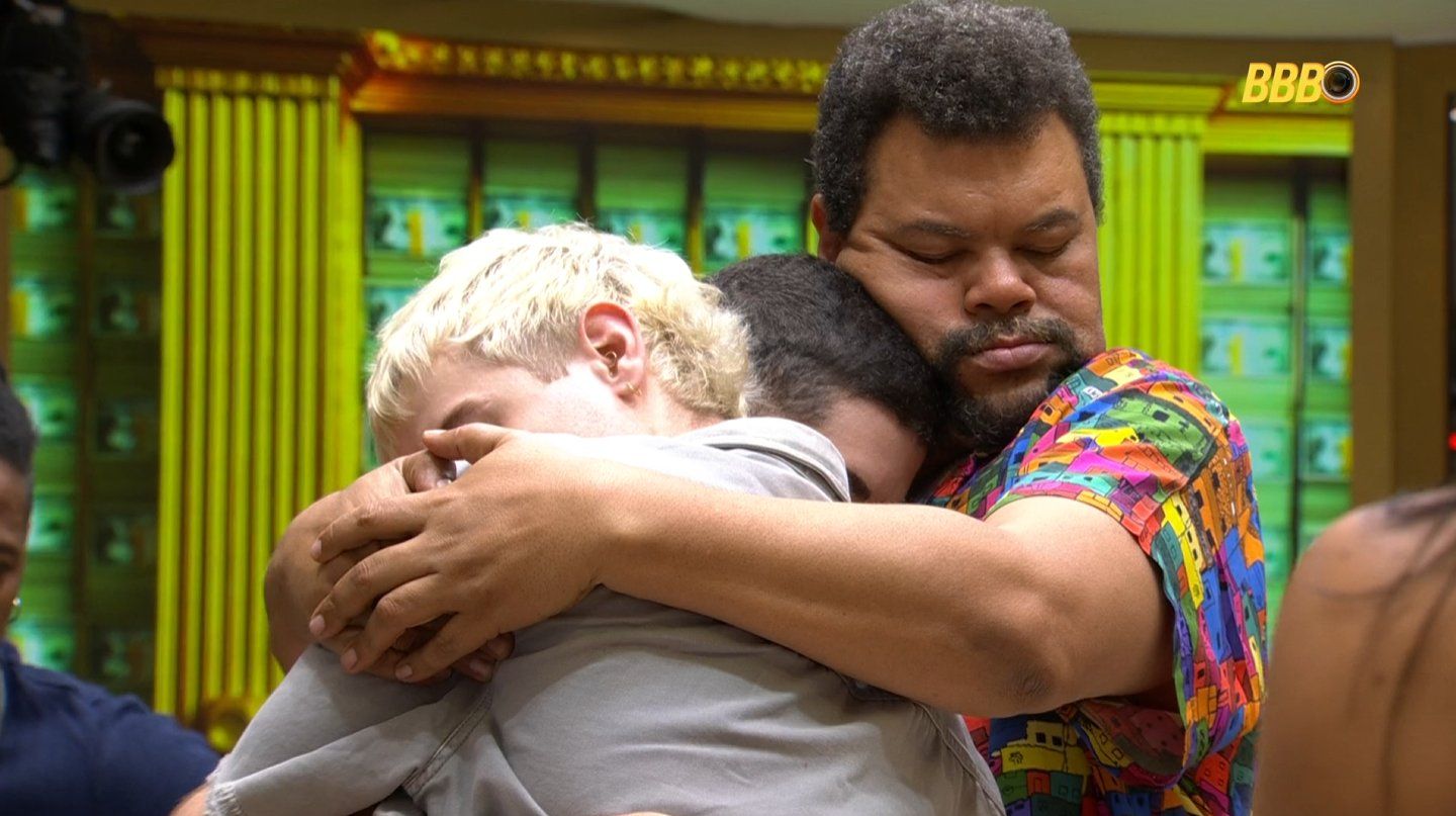 Os participantes do BBB 26 formaram mais um Pared&atilde;o na noite deste domingo (15). | Foto: Gshow