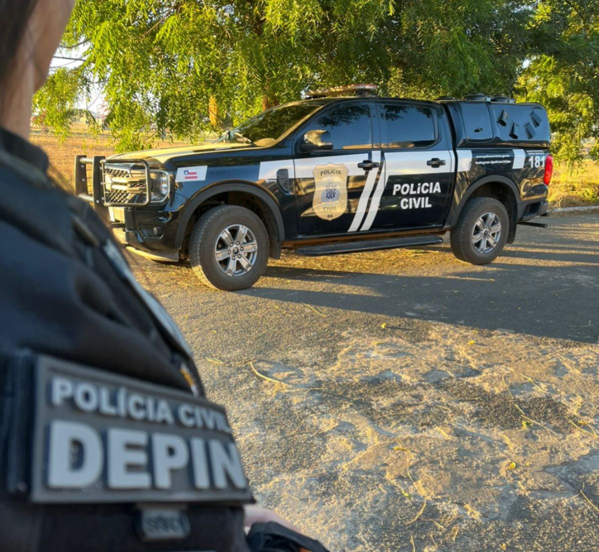 Um motorista de van escolar foi espancado por moradores no bairro do Alto do Cabrito, em Salvador, após denúncias de estupro a crianças. | Foto: Polícia Civil/Divulgação