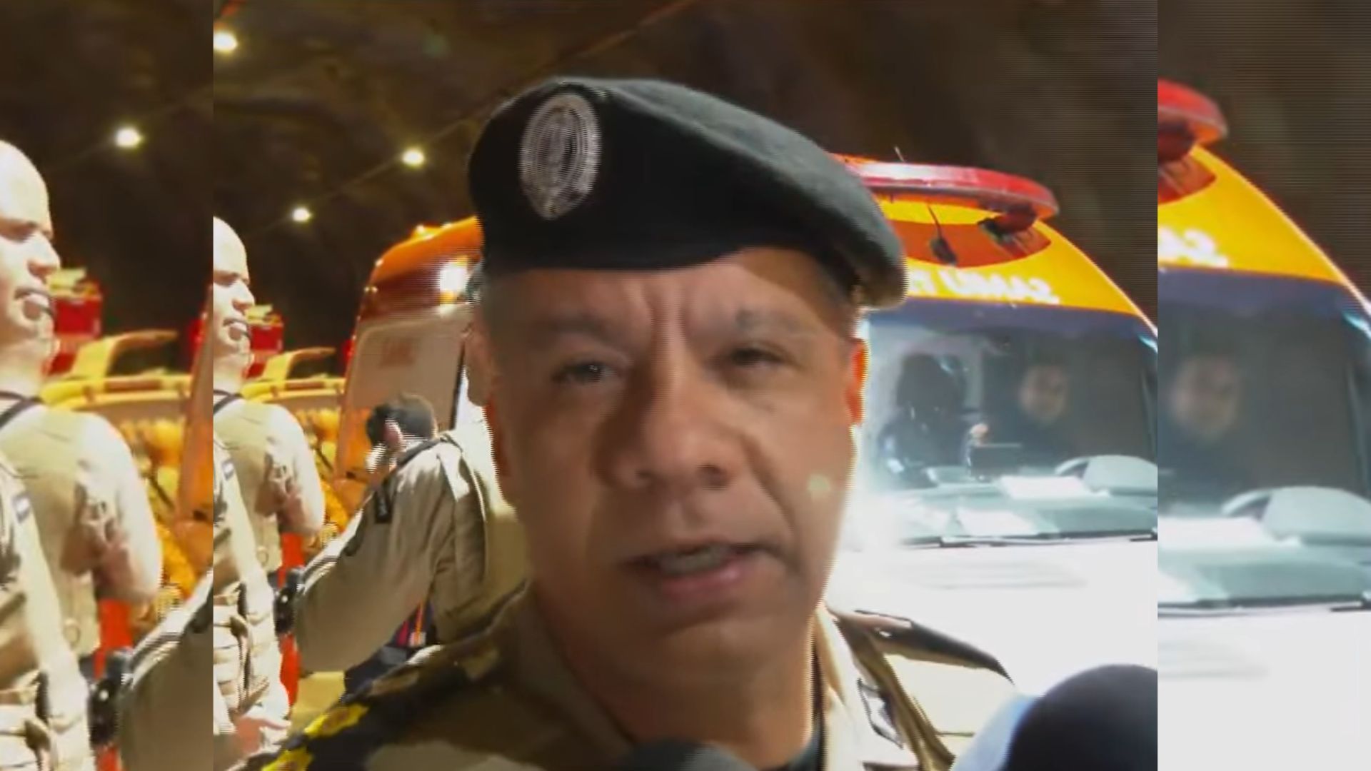 Assemany falou ao Alô Juca sobre situação do policial após acidente com viatura em túnel