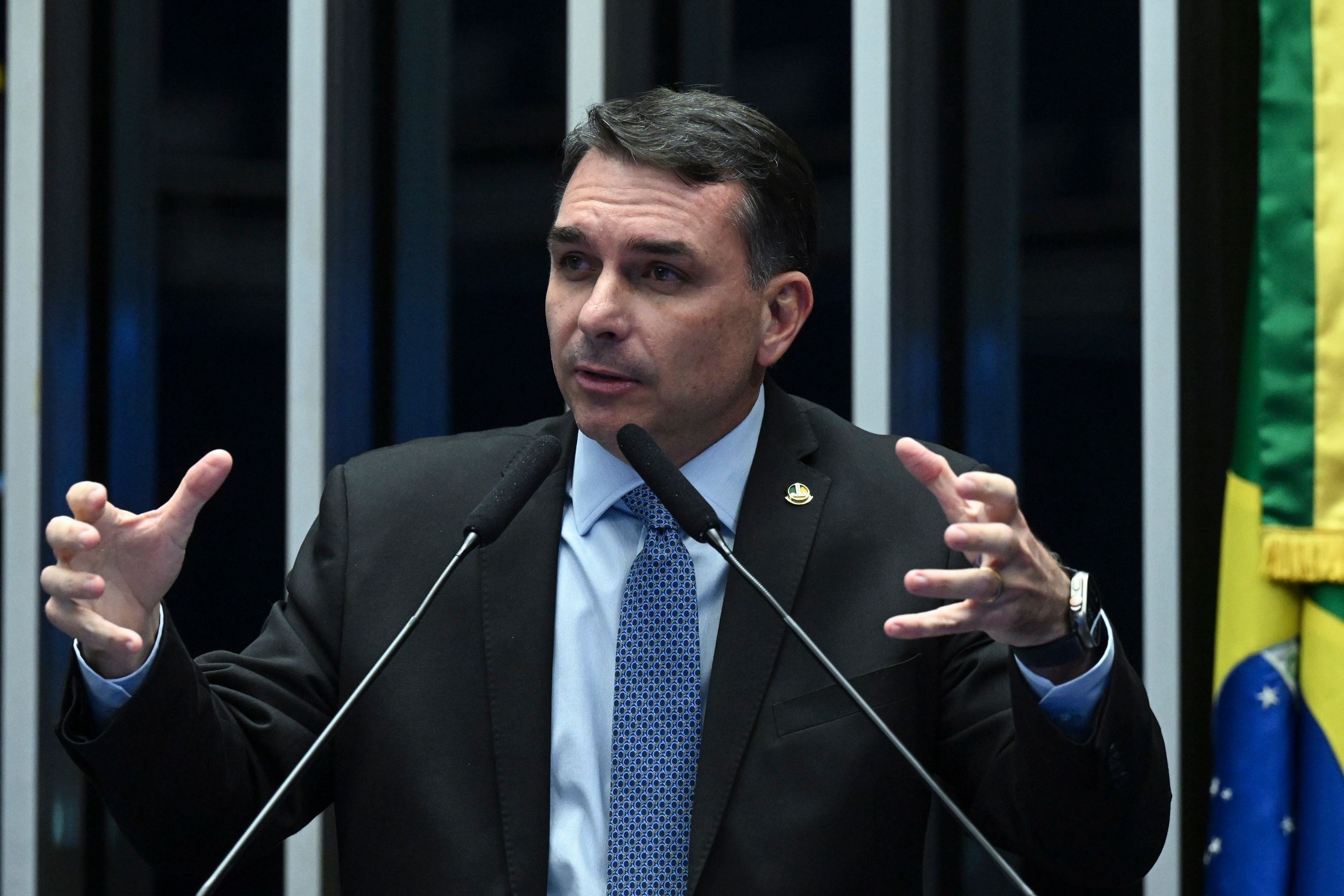 Senador Fl&aacute;vio Bolsonaro | Foto: Carlos Moura/Ag&ecirc;ncia Senado