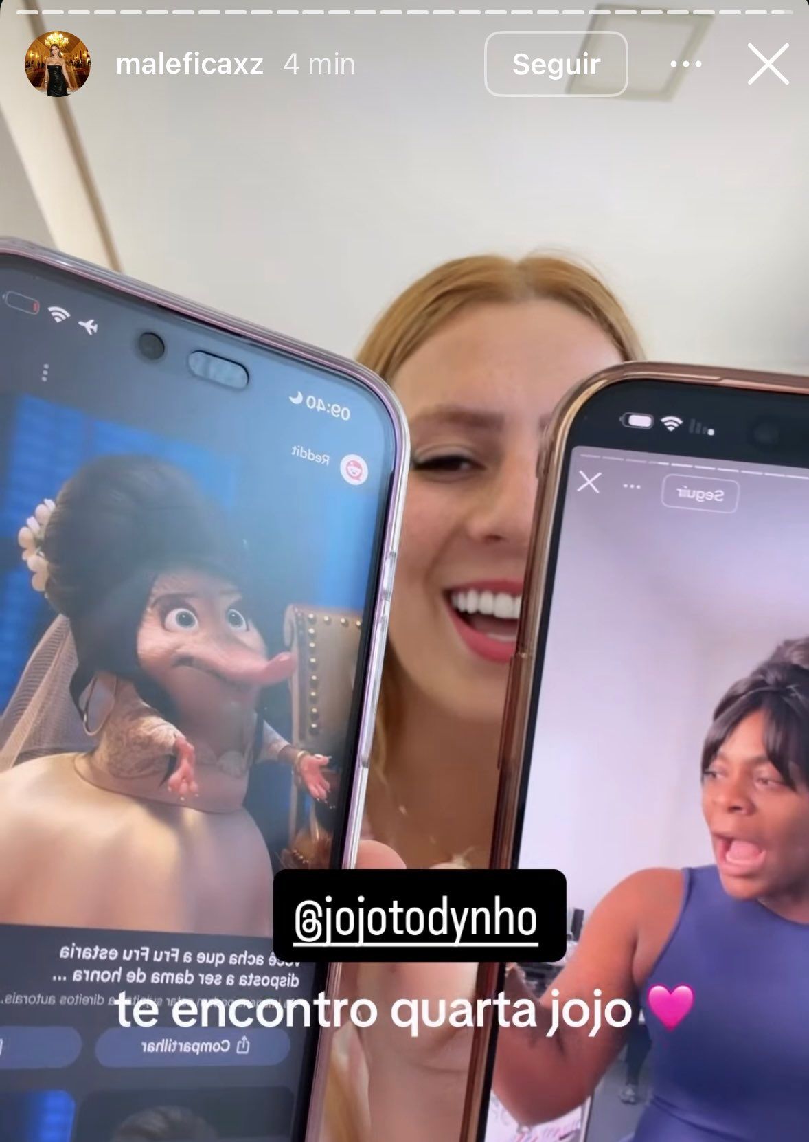 Ap&oacute;s o epis&oacute;dio, Mal&eacute;vola voltou &agrave;s redes sociais para comentar a situa&ccedil;&atilde;o e ainda mandou um recado para a cantora Jojo Todynho. | Foto: Redes Sociais