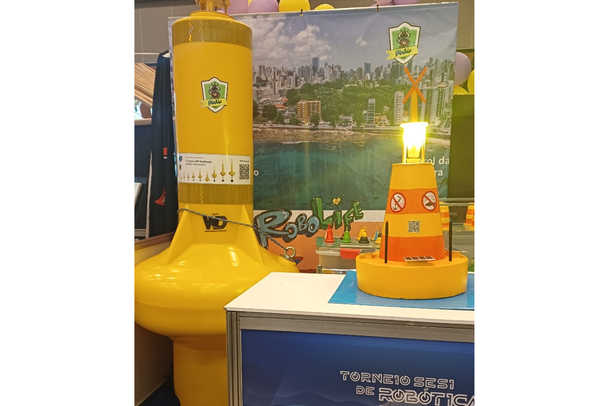 Projeto de Inovação da RoboLife na temporada Submerged. Foto: Acervo Pessoal