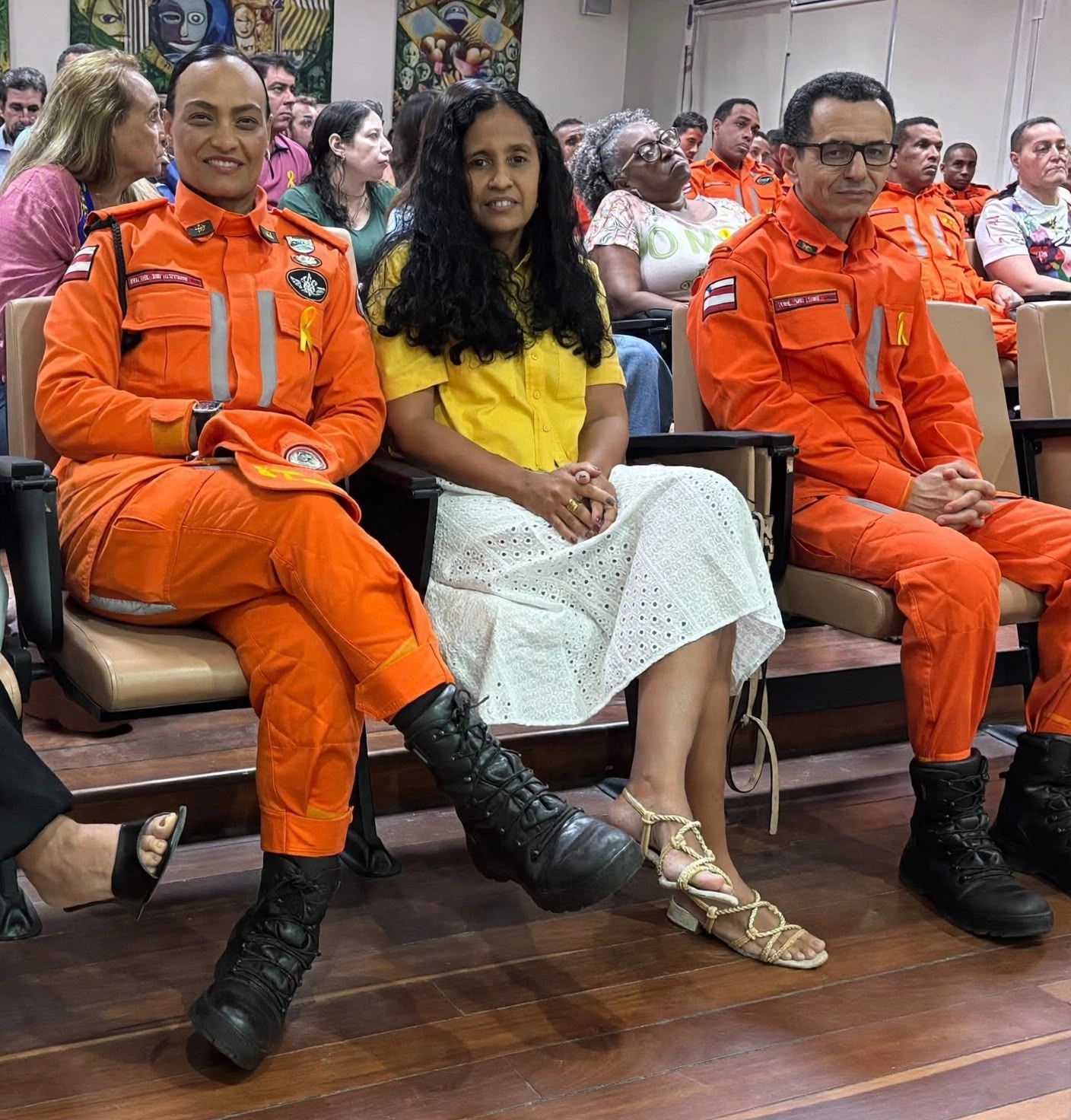 Al&eacute;m da prepara&ccedil;&atilde;o para atuar nas ocorr&ecirc;ncias, o encontro discutiu a sa&uacute;de mental dos profissionais. | Foto: Divulga&ccedil;&atilde;o