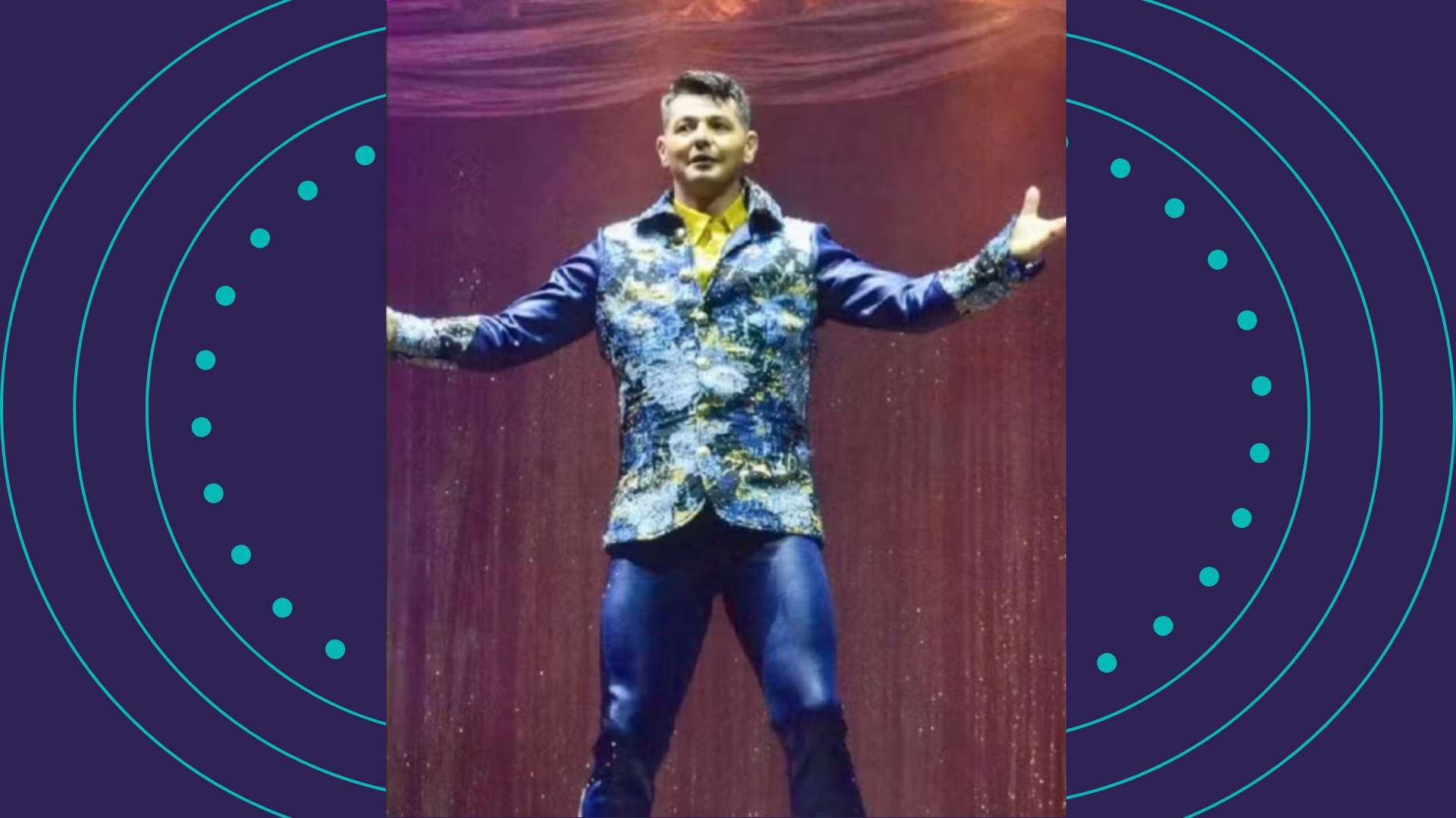 Michel Disney tinha 48 anos, atuava como equilibrista e piloto do globo da morte e deixa esposa e uma filha. | Foto: Redes Sociais