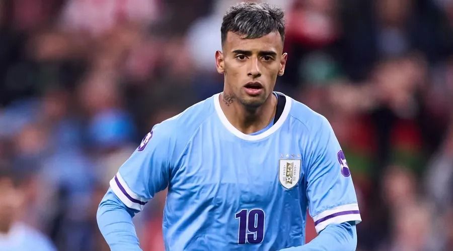 Lucho em ação pela seleção uruguaia | Foto: divulgação