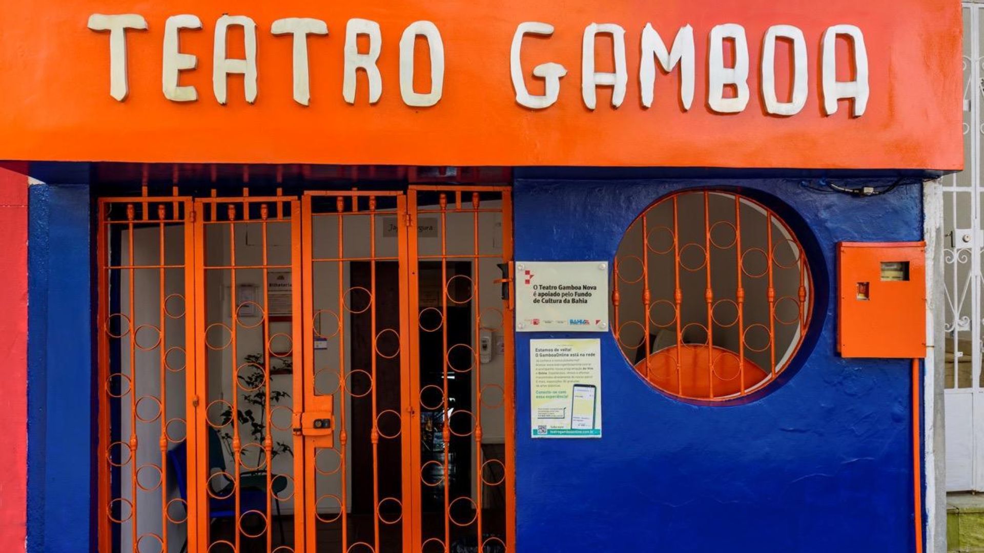 Imóvel do Teatro Gamboa foi colocado à venda | Foto: Fábio Bouzas 