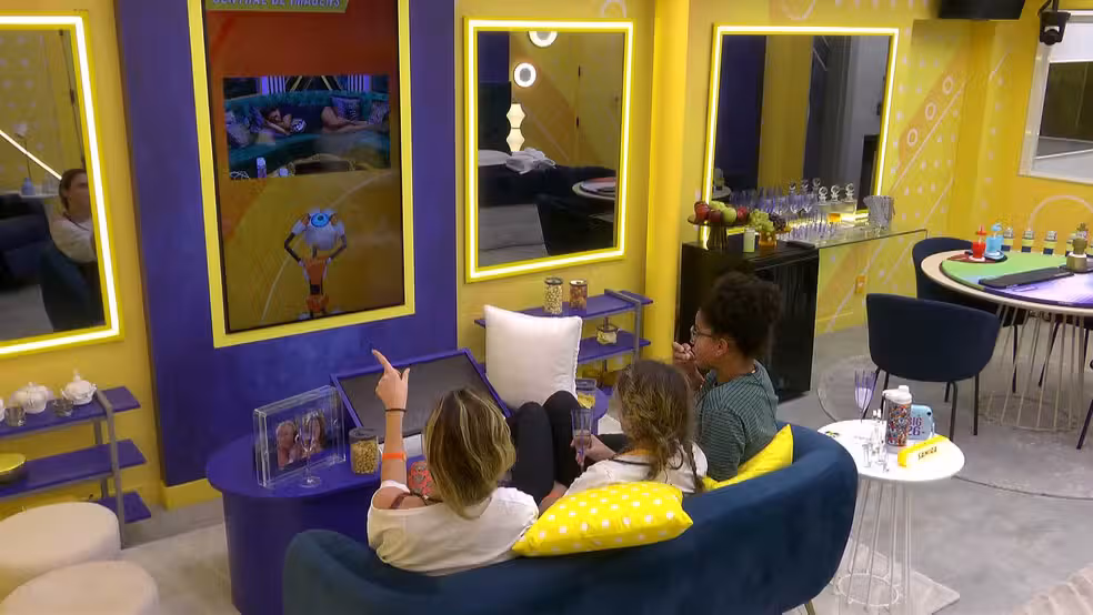 A atendente de bar, que conquistou a lideran&ccedil;a nesta quarta-feira (1&ordm;), citou o nome de Leandro Boneco. | Foto: Gshow