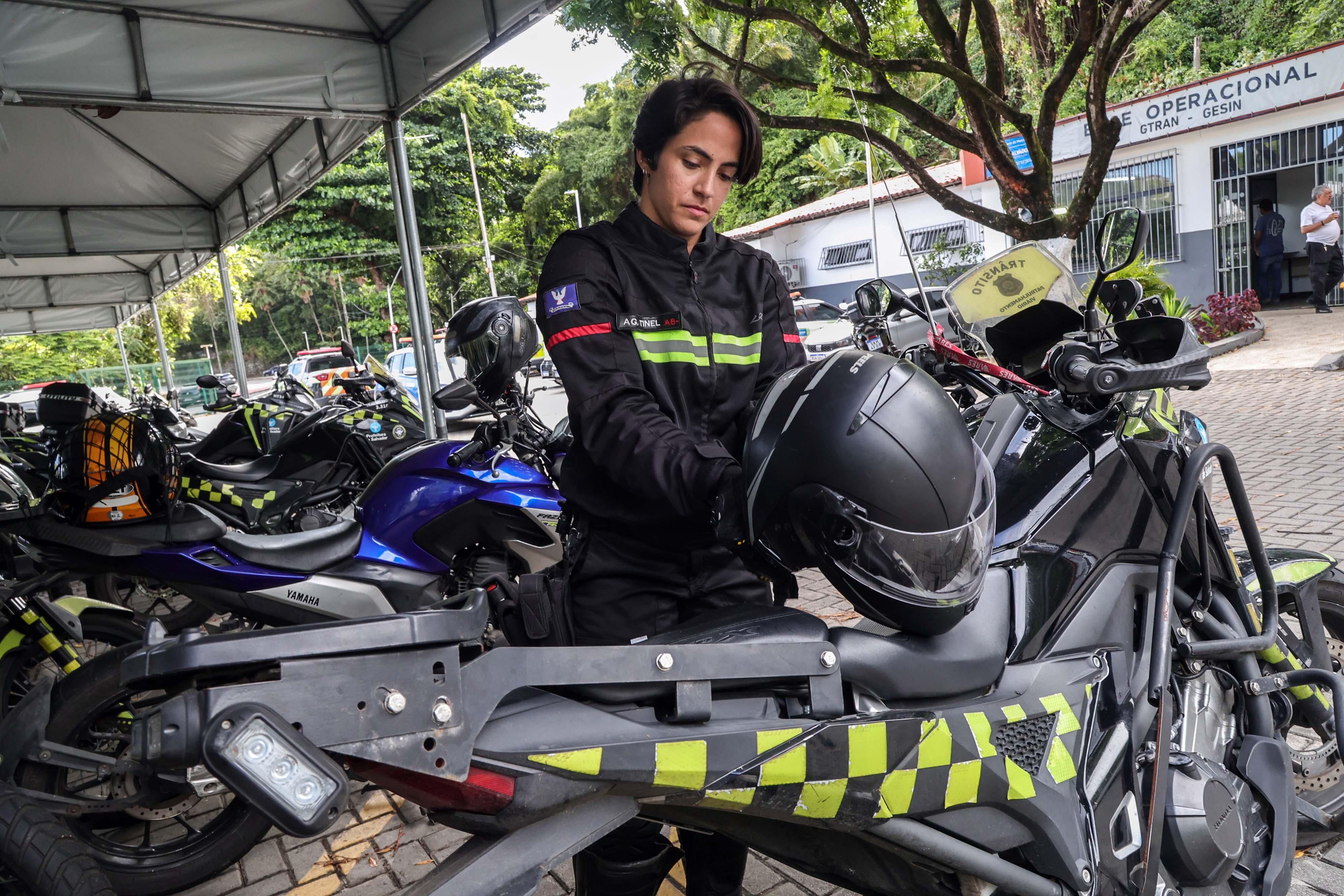 Ap&oacute;s quase tr&ecirc;s anos de treinamentos e cursos de capacita&ccedil;&atilde;o, Isabel conquistou uma vaga na equipe. | Foto: Bruno Concha/Secom PMS