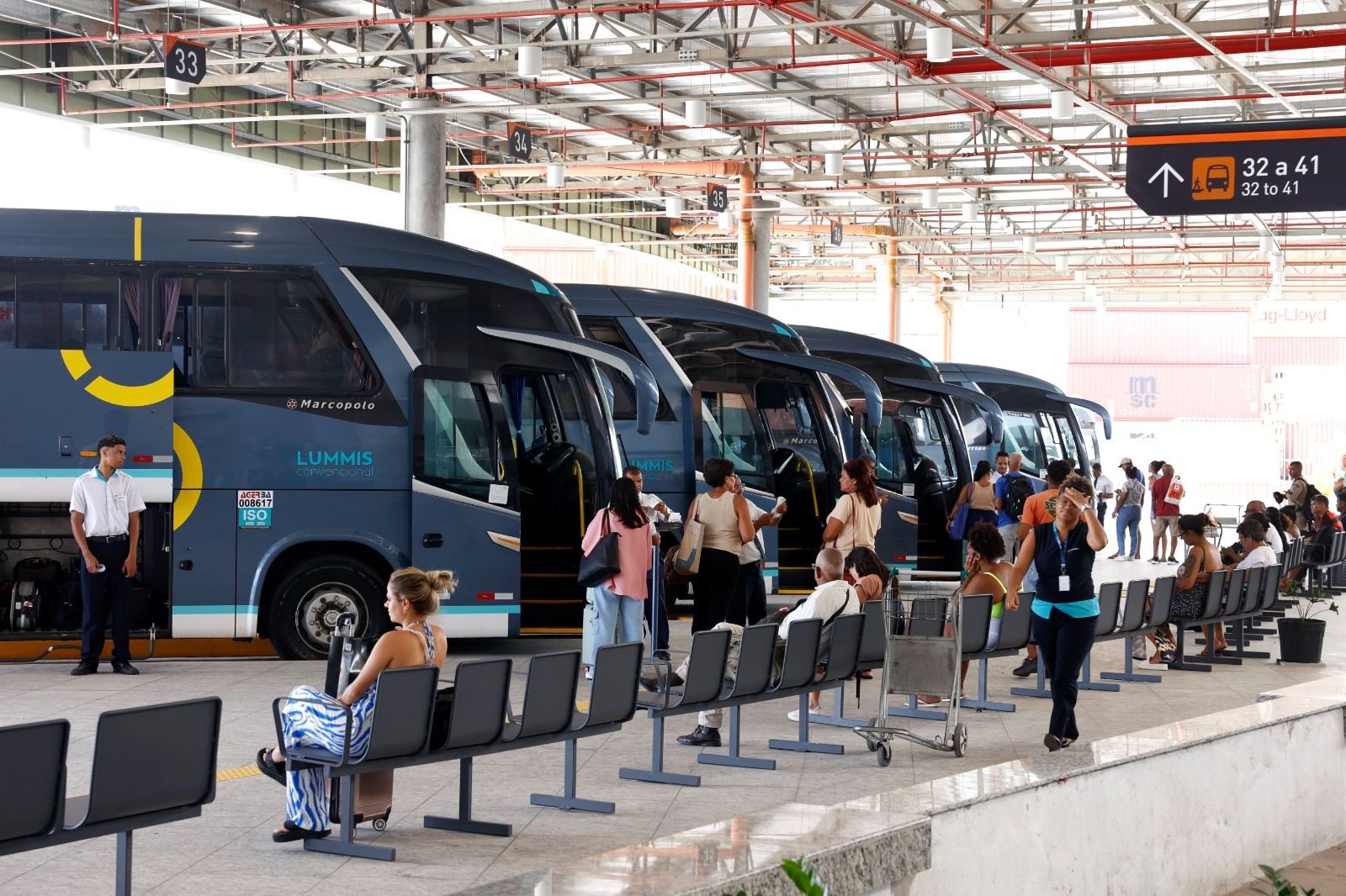 O Governo da Bahia detalhou as regras para utiliza&ccedil;&atilde;o do transporte gratuito durante o segundo turno das elei&ccedil;&otilde;es de 2026. | Foto: Matheus Landim/GovBA