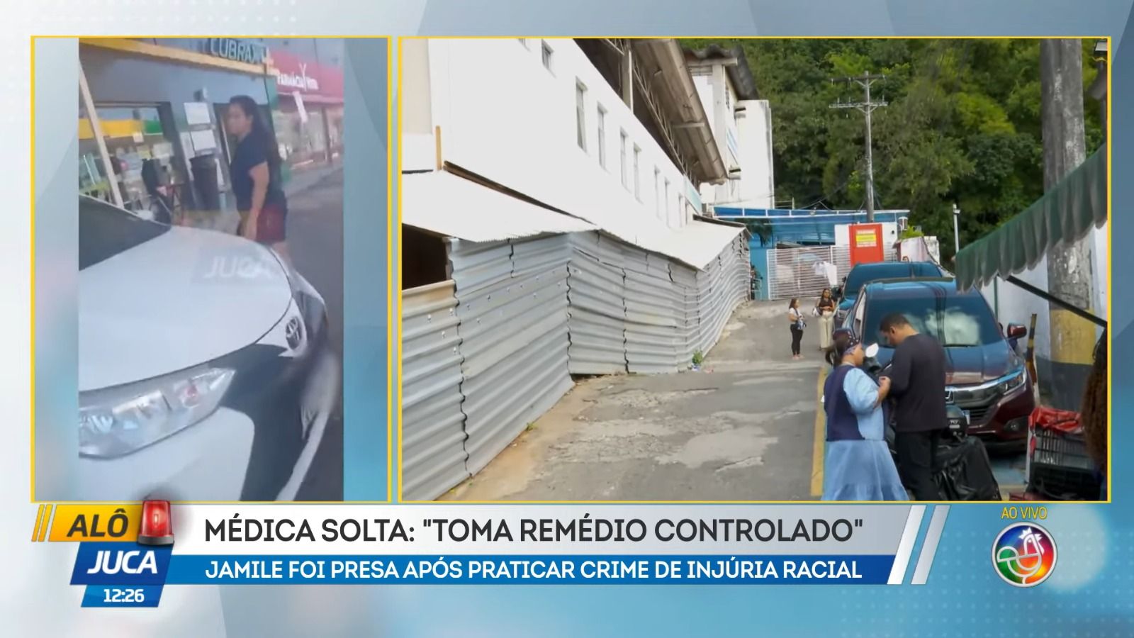 Em nota, a defesa de Jamile alegou que, ap&oacute;s o falecimento da m&atilde;e, ela passou a fazer uso de medica&ccedil;&otilde;es controladas que podem causar altera&ccedil;&otilde;es no humor. | Foto: Reprodu&ccedil;&atilde;o/TV Aratu