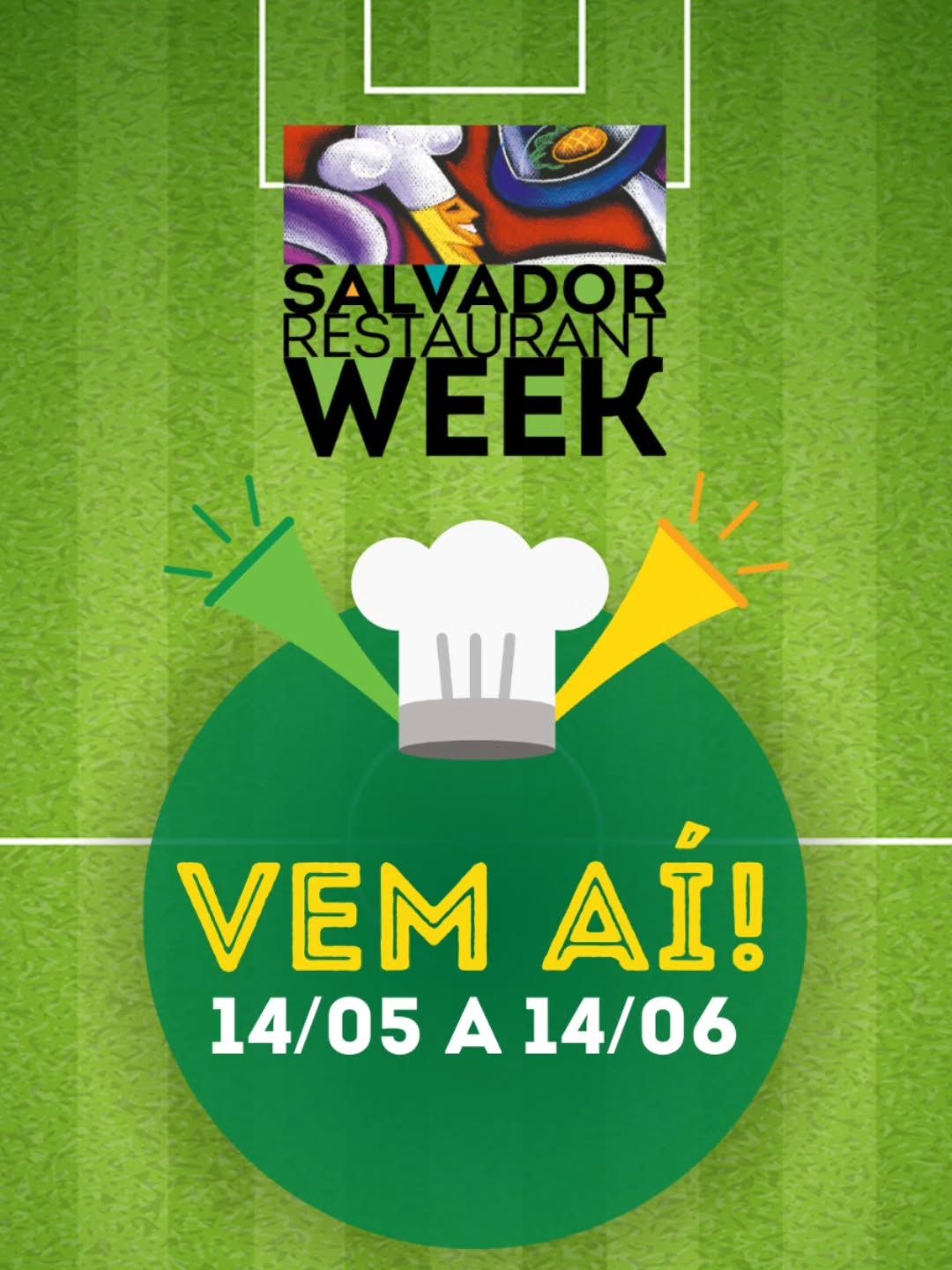 Este ano, o festival ter&aacute; como tema a cozinha dos campe&otilde;es, inspirado em pa&iacute;ses vencedores da Copa do Mundo. | Foto: Redes Sociais