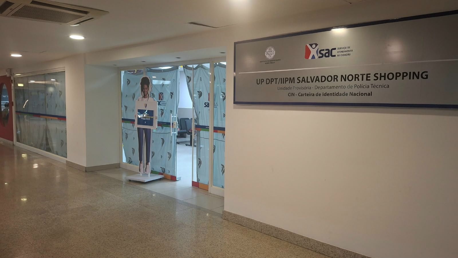 O SAC come&ccedil;a a atender no Salvador Norte Shopping, no bairro de S&atilde;o Crist&oacute;v&atilde;o, em Salvador, a partir desta quarta-feira (2). | Foto: Talita Queiroz/Ascom Saeb