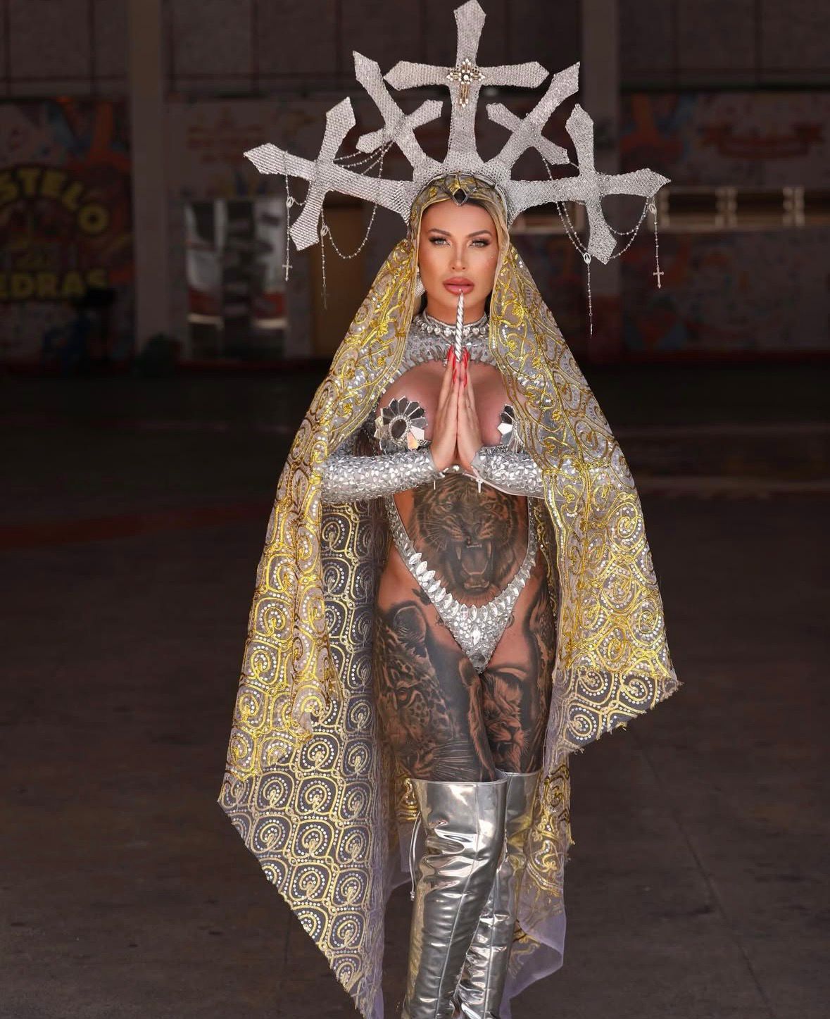 A influenciadora Andressa Urach voltou a gerar repercussão nas redes sociais ao ironizar as críticas recebidas após anunciar um vídeo íntimo gravado com o filho. | Foto: Redes Sociais