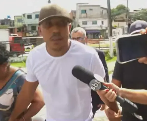 Rodrigo Faria Sena dos Santos, conhecido como Rodrigo Farinha, teve a pris&atilde;o mantida pela Justi&ccedil;a pela morte de Thamiris Pereira. | Foto: Reprodu&ccedil;&atilde;o/TV Aratu