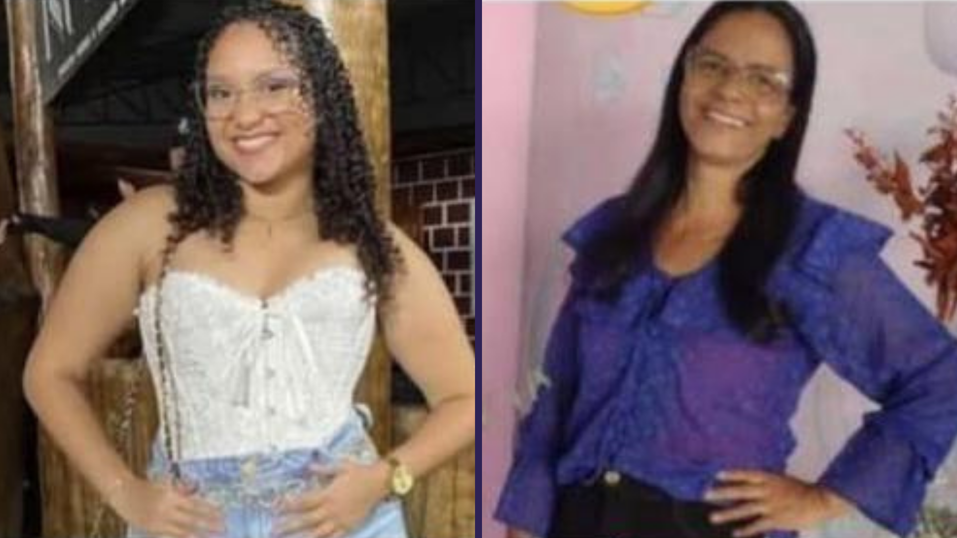 As vítimas foram identificadas como Danyeli Jennifer Ramos Santana, de 20 anos, e Janete Silva de Oliveira, de 51 anos. | Foto: Redes Sociais