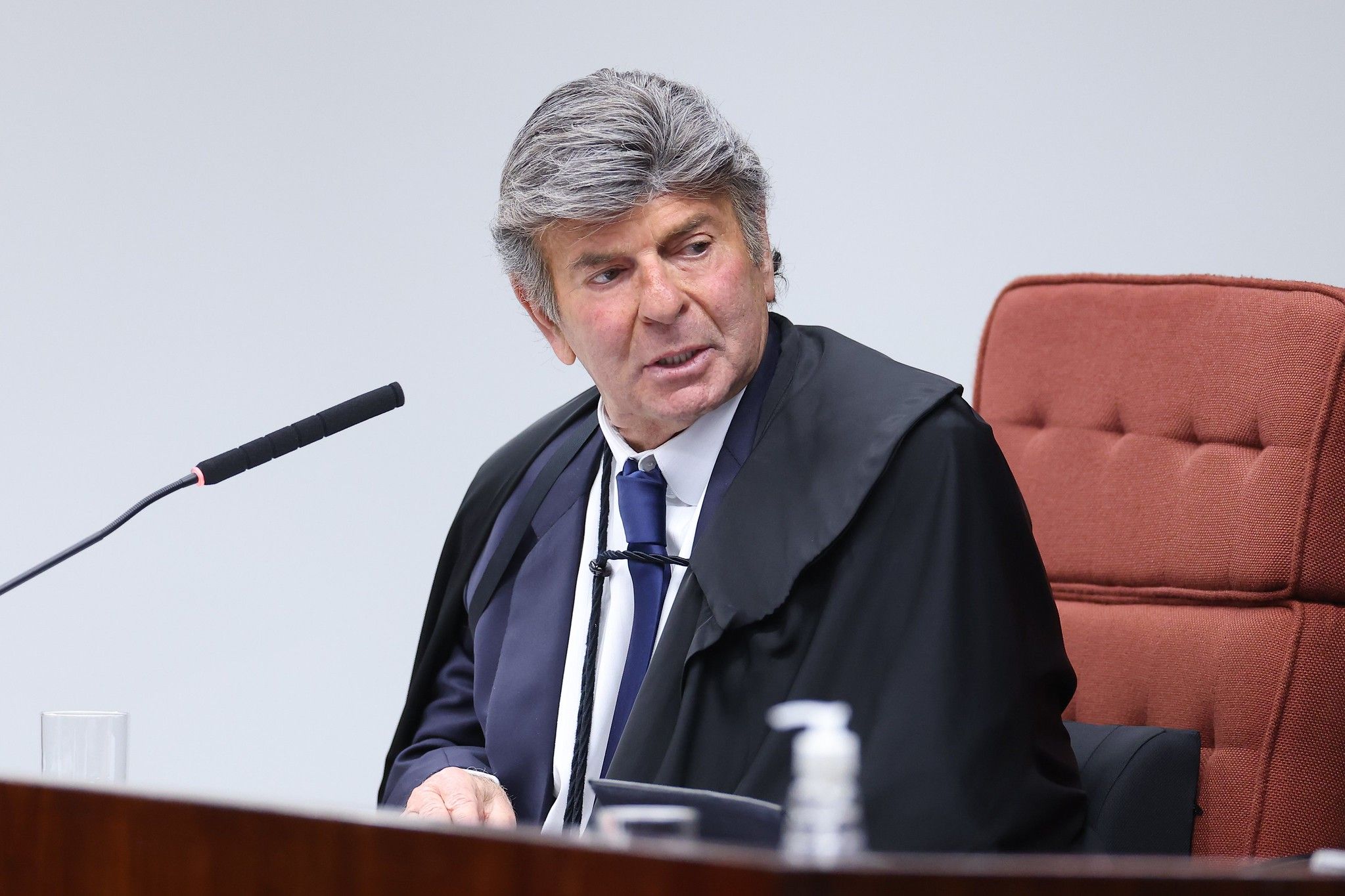 Luiz Fux votou para absolver Bolsonaro | Foto: Victor Piemonte/STF