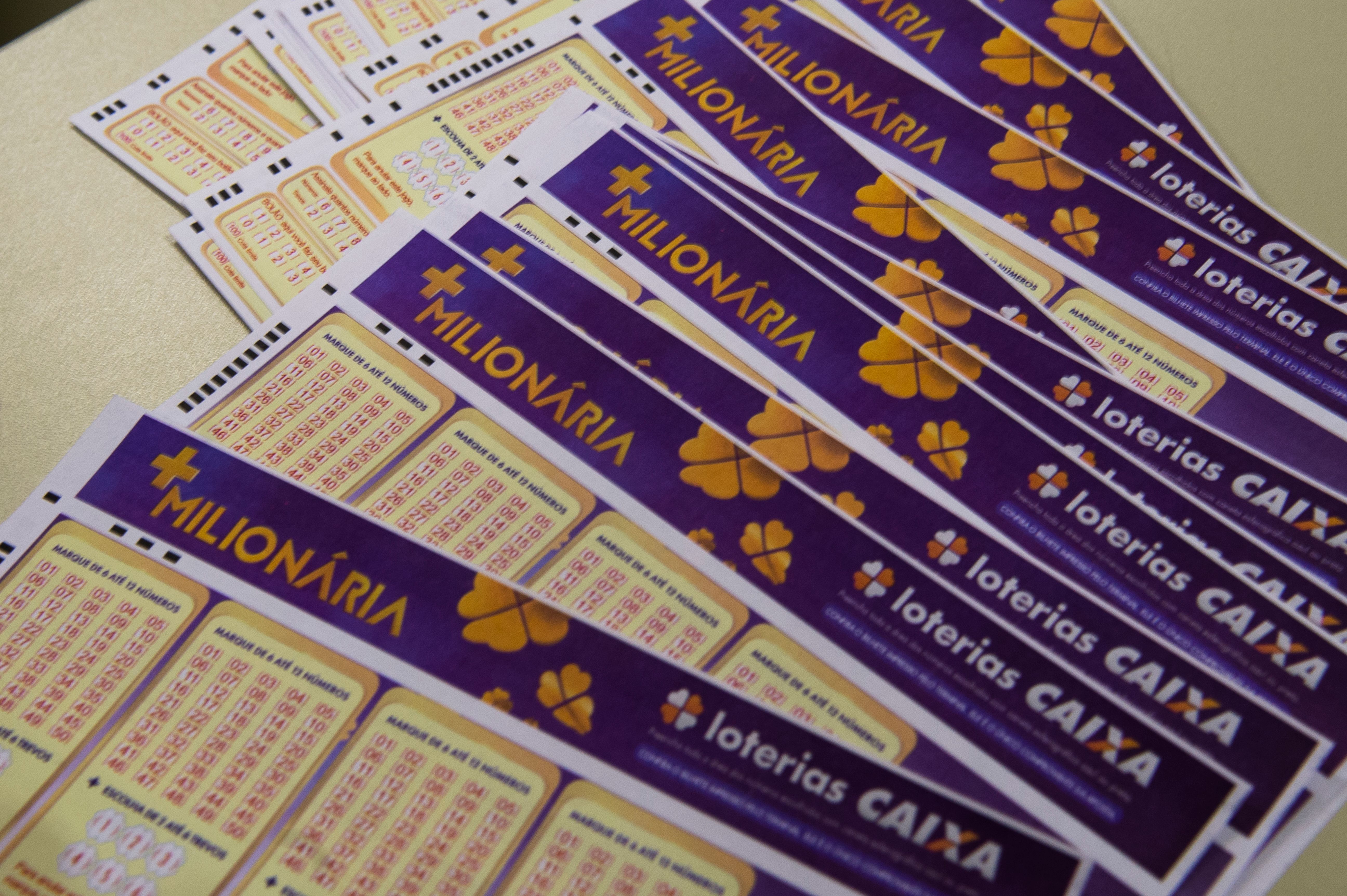 A +Milion&aacute;ria &eacute; a nova loteria da Caixa que oferece 10 faixas de premia&ccedil;&atilde;o. | Foto: Marcello Casal Jr./Ag&ecirc;ncia Brasil