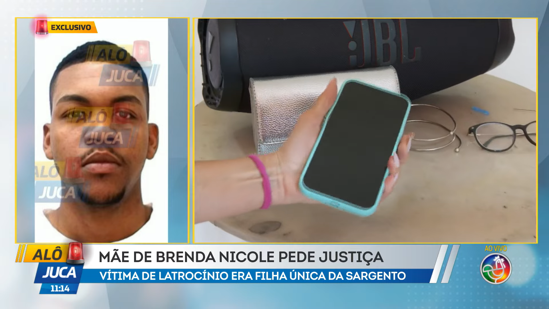 Um homem se apresentou &agrave; pol&iacute;cia na segunda-feira (7) e confessou ser o respons&aacute;vel pelo disparo que matou Brenda Nicole. | Foto: Reprodu&ccedil;&atilde;o/TV Aratu
