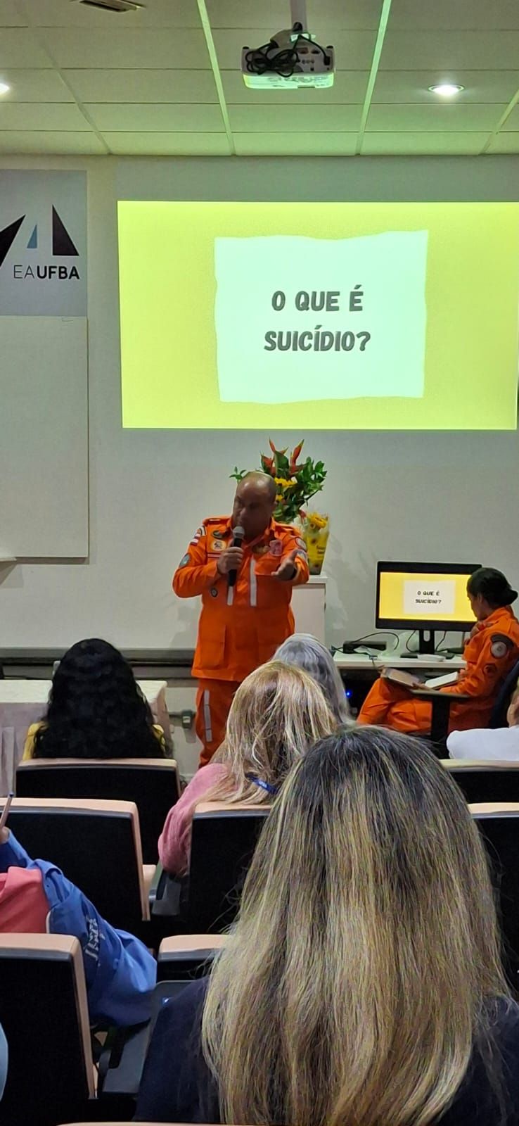 Realizado no contexto do Setembro Amarelo, o encontro tamb&eacute;m refor&ccedil;ou que a discuss&atilde;o sobre preven&ccedil;&atilde;o do suic&iacute;dio e sa&uacute;de mental n&atilde;o deve ficar restrita ao m&ecirc;s de setembro. | Foto: Divulga&ccedil;&atilde;o
