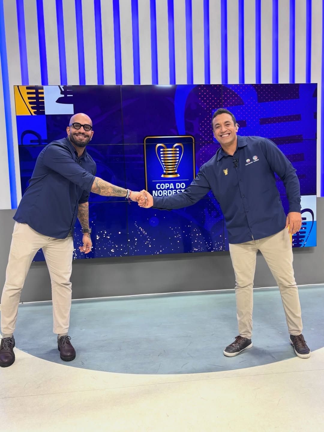 O t&iacute;tulo do Vit&oacute;ria na Copa do Nordeste 2026 tamb&eacute;m entrou para a hist&oacute;ria da TV Aratu. | Foto: TV Aratu