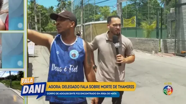 Familiares e amigos relataram ainda que Rodrigo chegou a participar das buscas pela jovem desaparecida. | Foto: Reprodu&ccedil;&atilde;o/TV Aratu