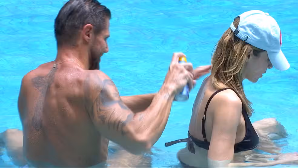 Eliminado do BBB 26, Jonas descobriu, ao deixar o reality, que parte do p&uacute;blico especulava sobre poss&iacute;vel romance entre ele e Ana Paula. | Foto: Gshow