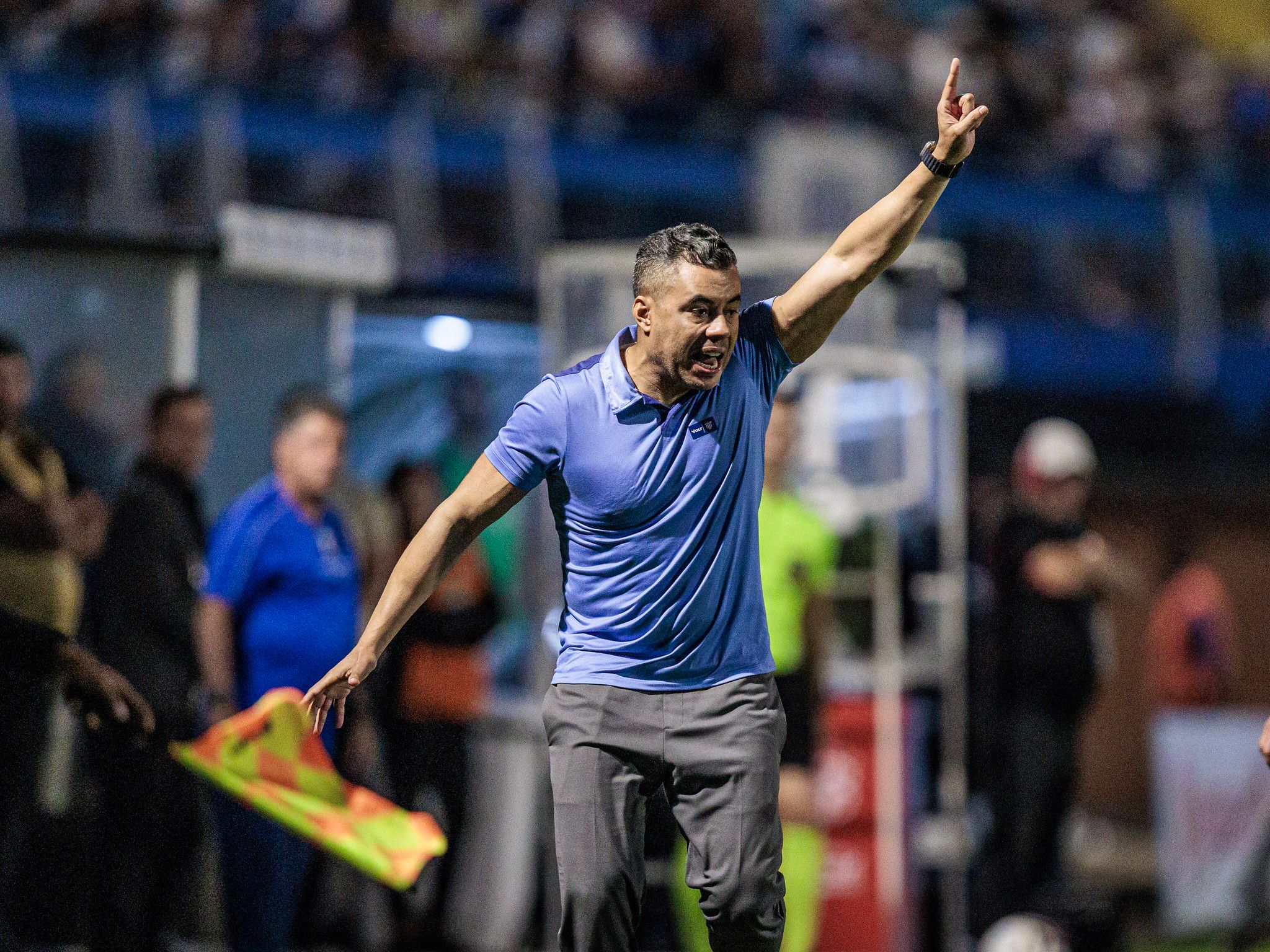 Jair Ventura era treinador do Avaí | Foto: Fabiano Rateke/Avaí F.C.