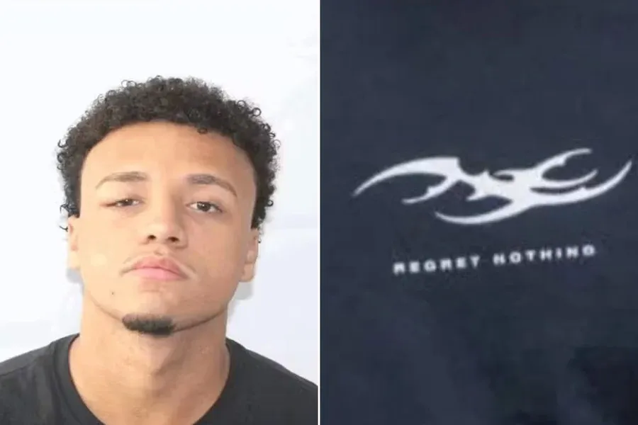 A Renner decidiu suspender a venda de camisetas com a frase regret nothing, usada por acusado de cometer estupro coletivo. | Foto: Redes Sociais