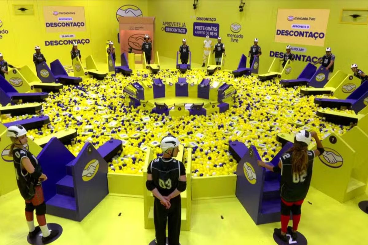 Prova do l&iacute;der do Big Brother Brasil 26. Foto: Gshow