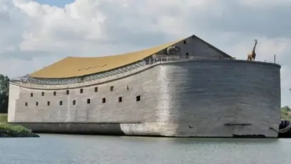 Cidade de Roca Sales pretende construir nova Arca de Noé após enchentes | Imagem: Ark of Noah/ND