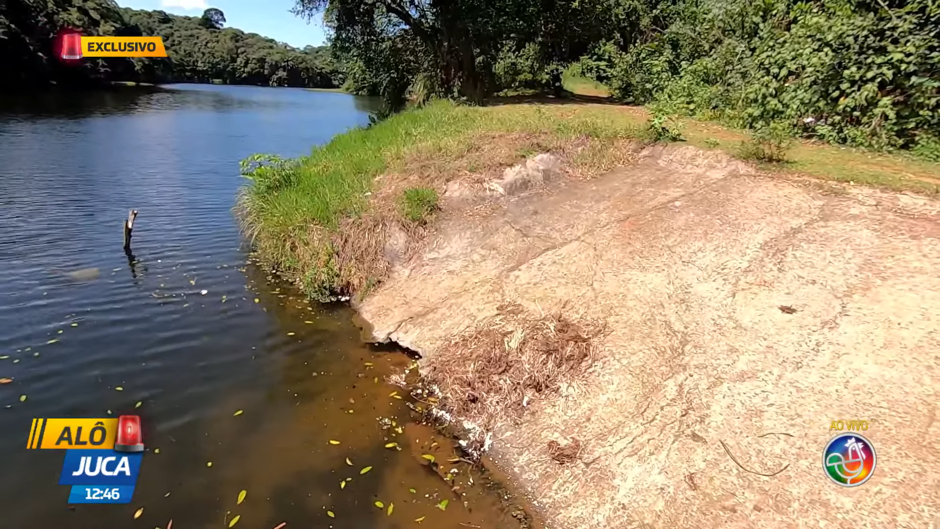 Um adolescente de 16 anos, identificado como Enzo Lu&iacute;s, se afogou na Barragem do Cobre, na regi&atilde;o de Piraj&aacute;. | Foto: Reprodu&ccedil;&atilde;o/TV Aratu