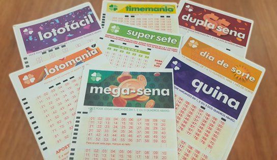 canhotos lotofácil, quina e mega-sena