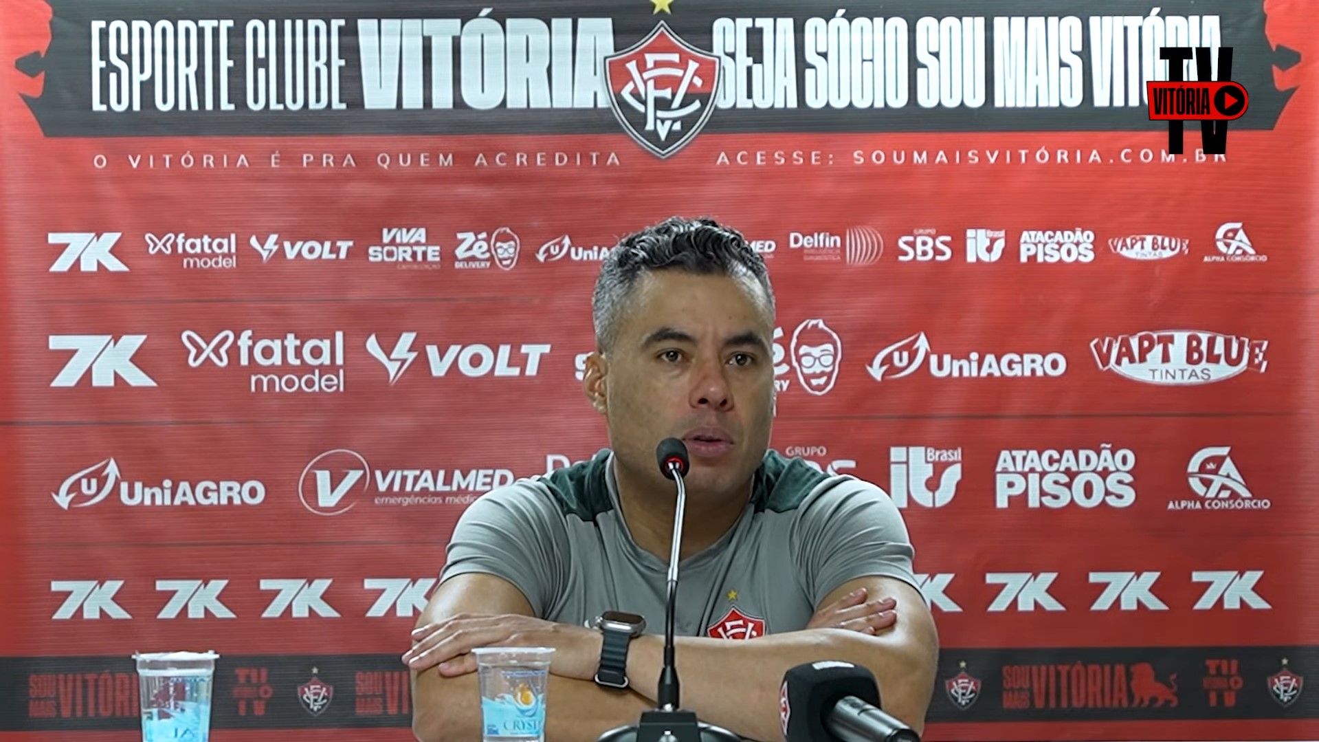 Jair Ventura | Foto: TV Vitória