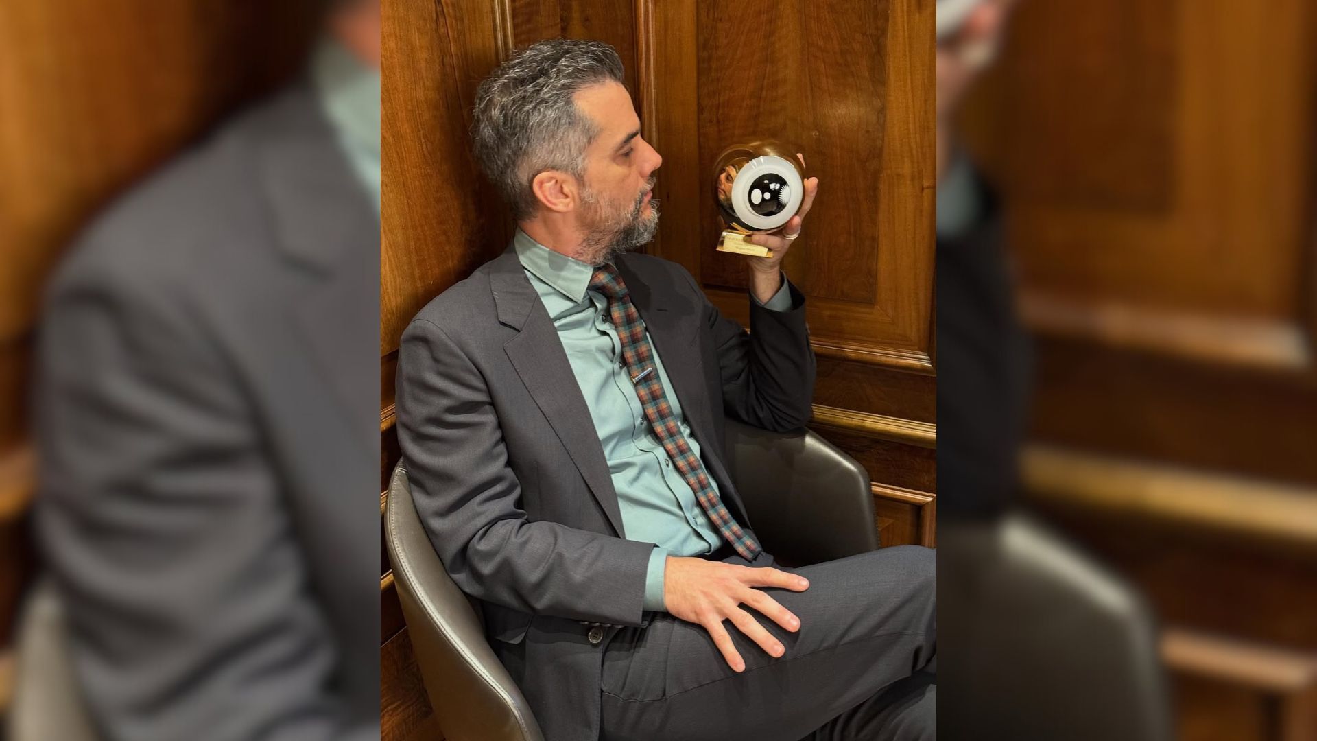 Ator baiano Wagner Moura é primeiro sul-americano a receber tal premiação | Foto: reprodução/Instagram (@kleber_mendonca_filho)