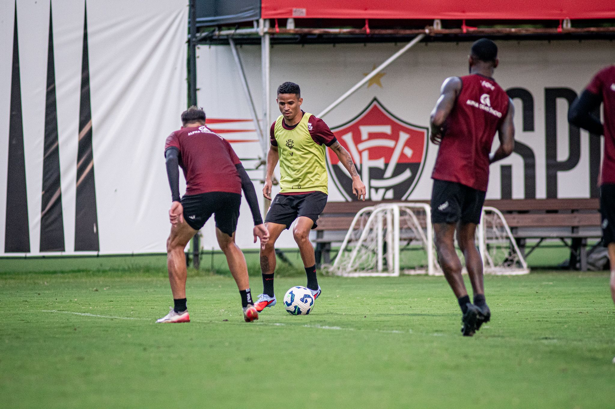 Vitória se prepara para encarar Palmeiras | Foto: Victor Ferreira/EC Vitória