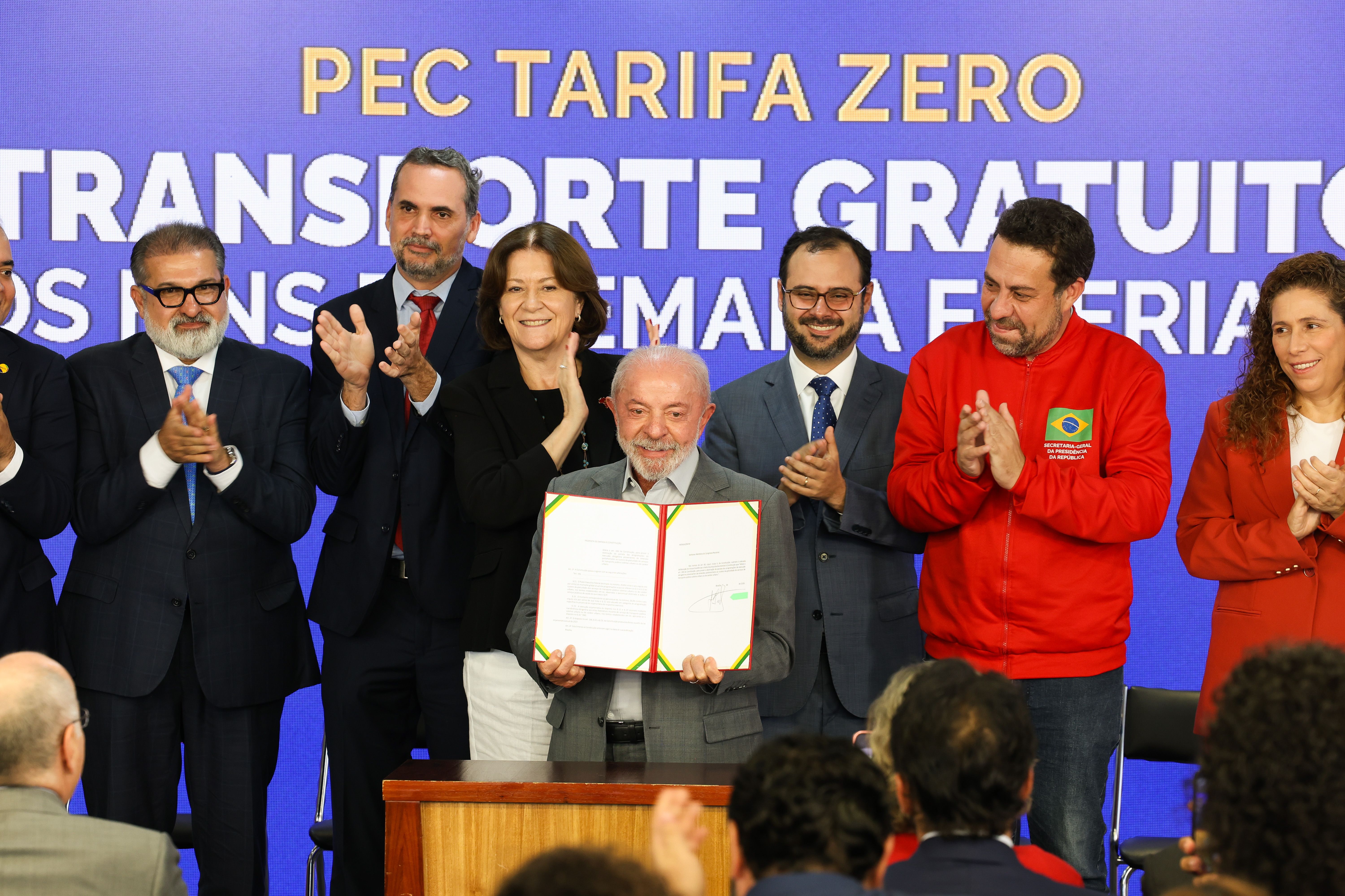 A proposta busca criar uma fonte de financiamento para a chamada tarifa zero por meio de recursos de emendas parlamentares obrigat&oacute;rias. | Foto: Lula Marques/Ag&ecirc;ncia Brasil