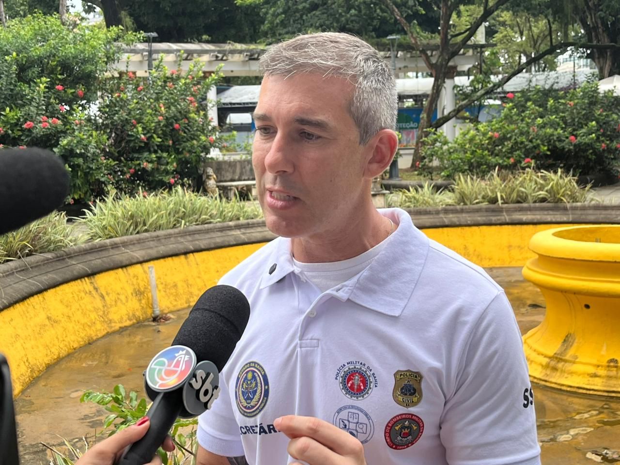 Marcelo Werner, Secret&aacute;rio de Seguran&ccedil;a P&uacute;blica, comenta casos de viol&ecirc;ncia no primeiro dia do Carnaval de Salvador, nos circuitos do Campo Grande e Barra. Foto: Matheus Caldas / Aratu On