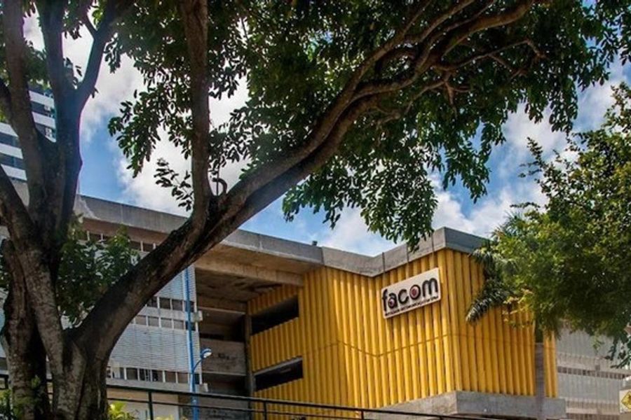 Faculdade de Comunicação da UFBA, no Campus de Ondina, em Salvador. Foto: Divulgação / FACOM / UFBA