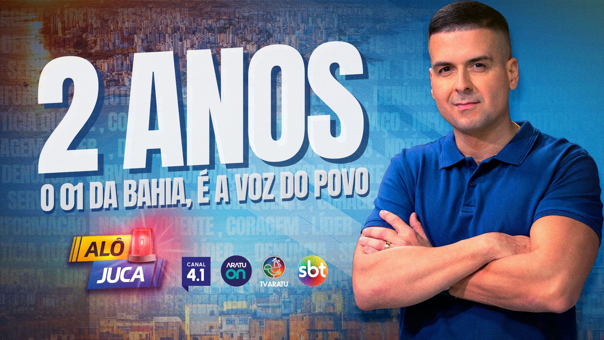 Ao completar dois anos, a atra&ccedil;&atilde;o mant&eacute;m lideran&ccedil;a de audi&ecirc;ncia no hor&aacute;rio e refor&ccedil;a a proposta de atuar como canal de den&uacute;ncias. | Foto: Divulga&ccedil;&atilde;o/TV Aratu