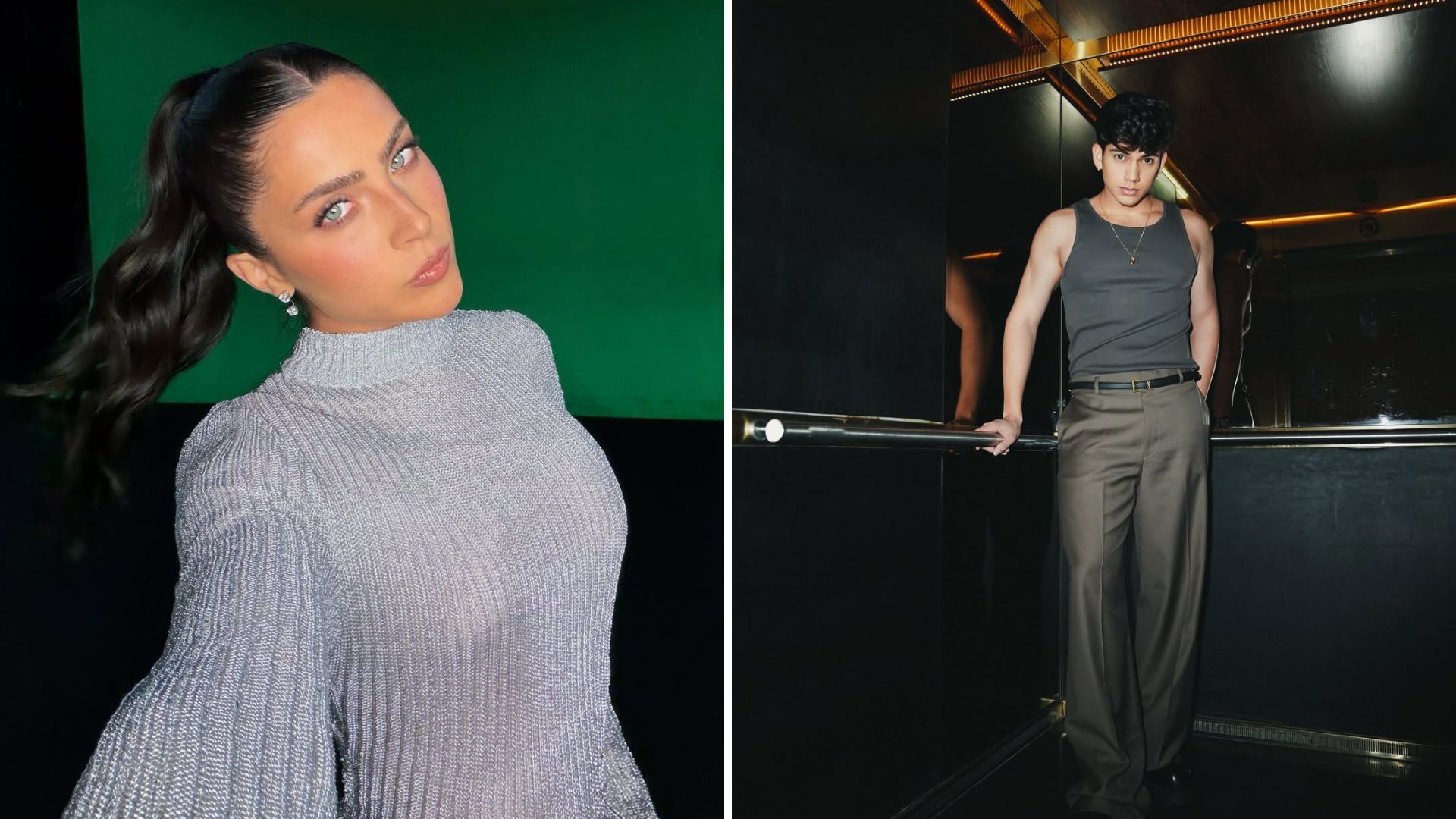 Jade Picon e Leo Foguete. Foto: Redes sociais