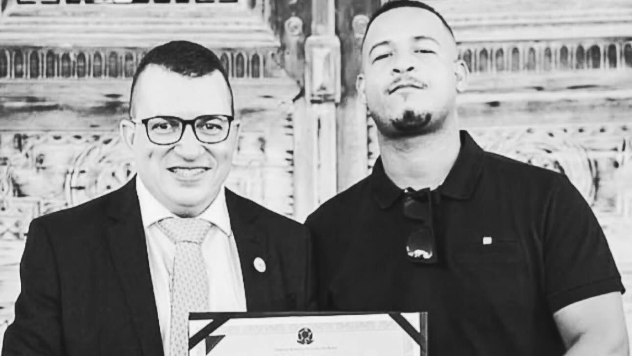 Vereador Anderson Ninho e Jonas Machado, assessor assassinado em Dom Avelar | Foto: Instagram/@andersonninhooficial