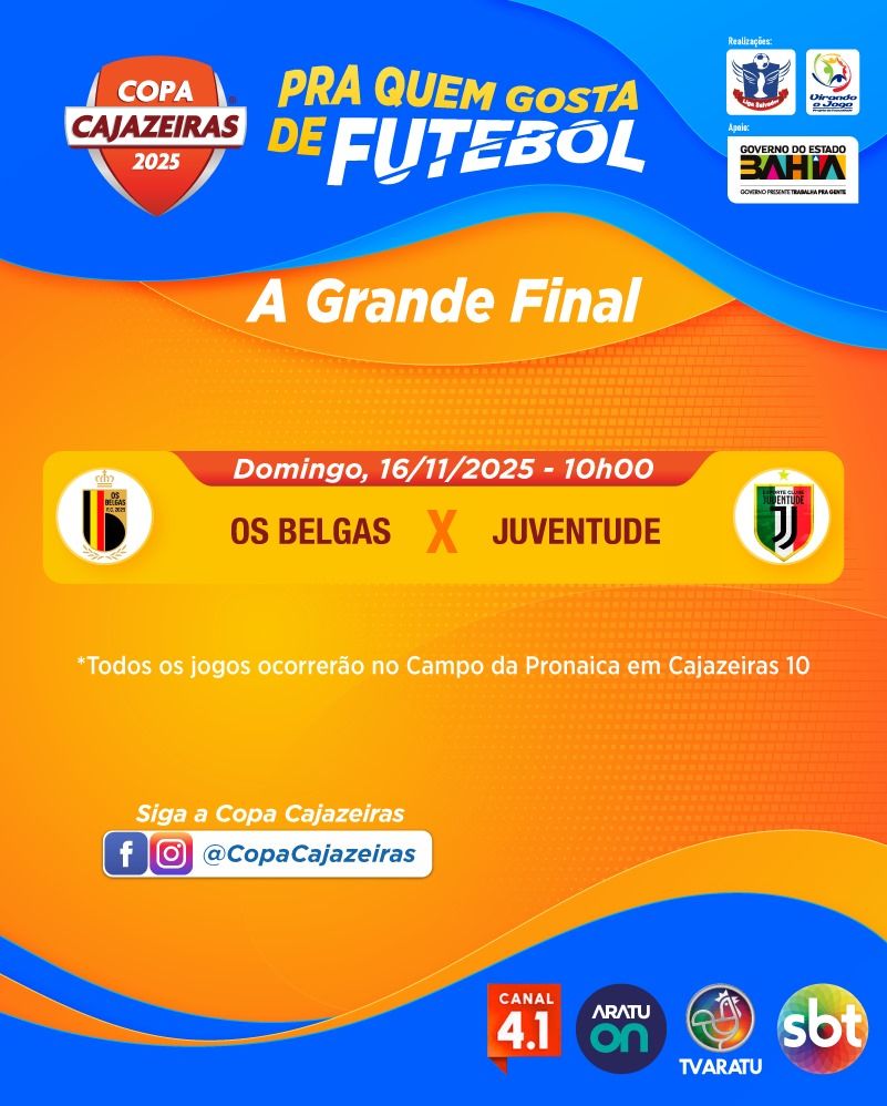 Copa Cajazeiras terá campeão definido neste domingo | Foto: divulgação
