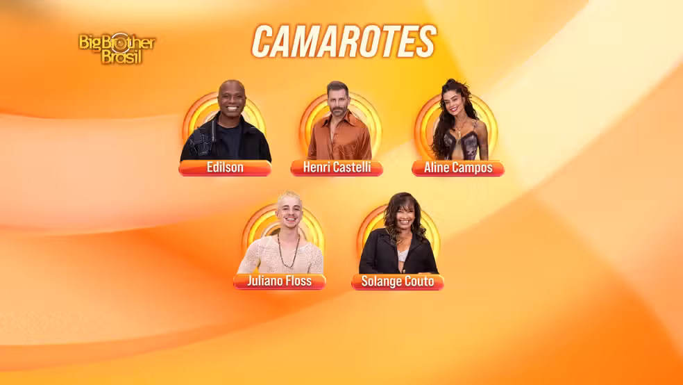 Quem assiste ao BBB 26 sabe que, assim que o reality show da TV Globo estreou, cinco integrantes do grupo Camarote foram anunciados. | Foto: Gshow