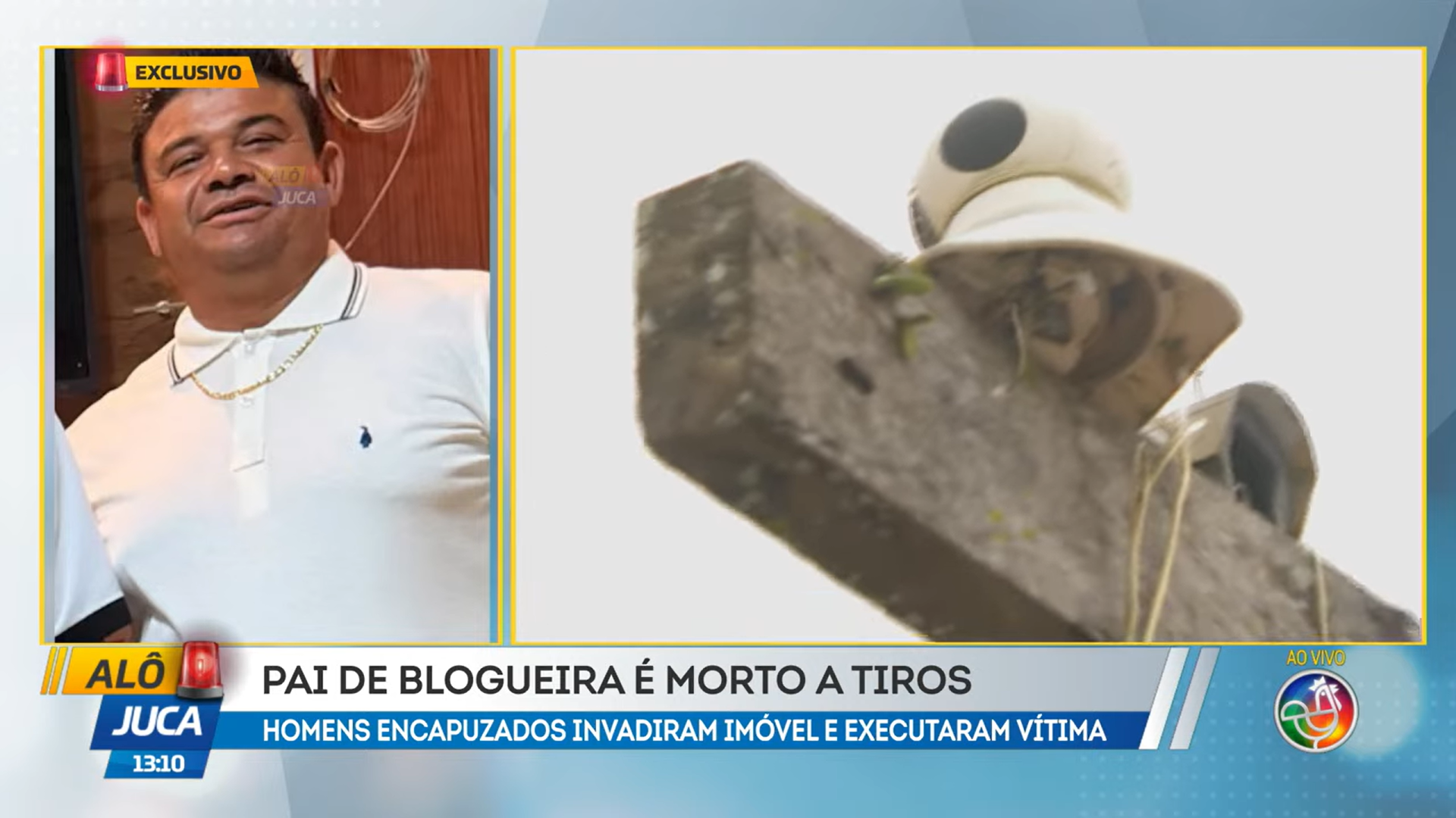 A v&iacute;tima foi identificada como Giliard Alencar de Aguiar, dono de uma oficina na regi&atilde;o e pai de uma blogueira. | Foto: Al&ocirc; Juca/TV Aratu