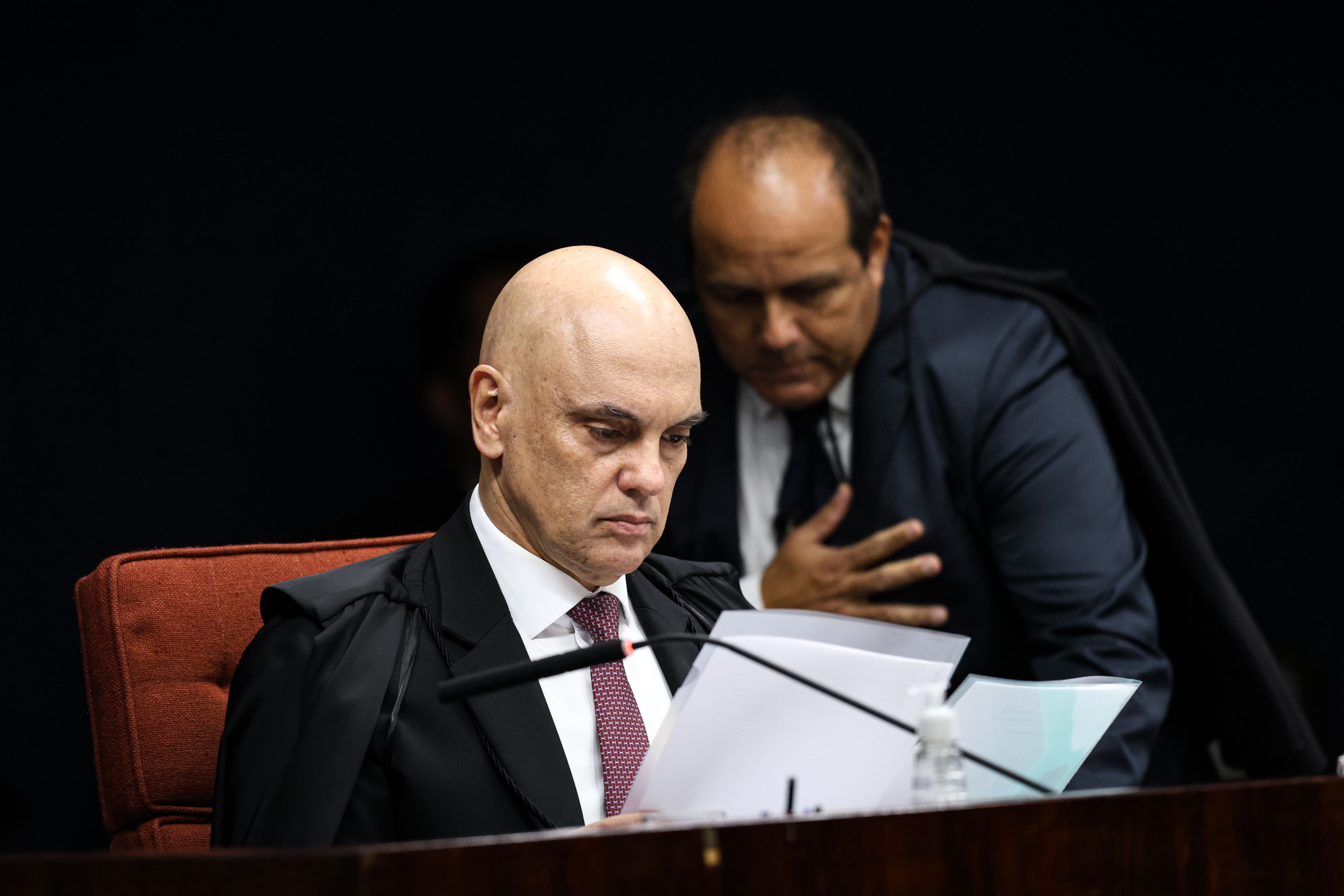 Na definição da pena, Moraes considerou o agravamento por Bolsonaro ser o líder da organização criminosa. | Foto: Marcelo Camargo/Agência Brasil